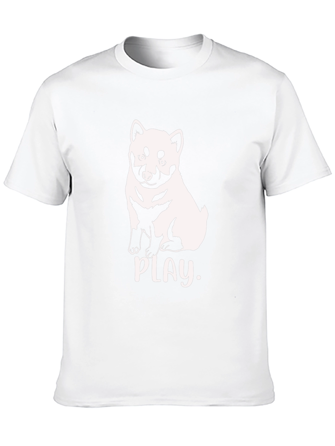 Dog Lover Black T-Shirt - Play Design