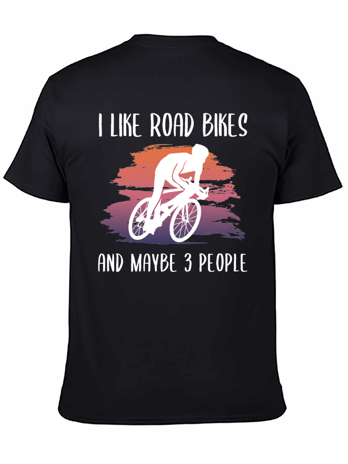 I Like Road Bikes Graphic Tee