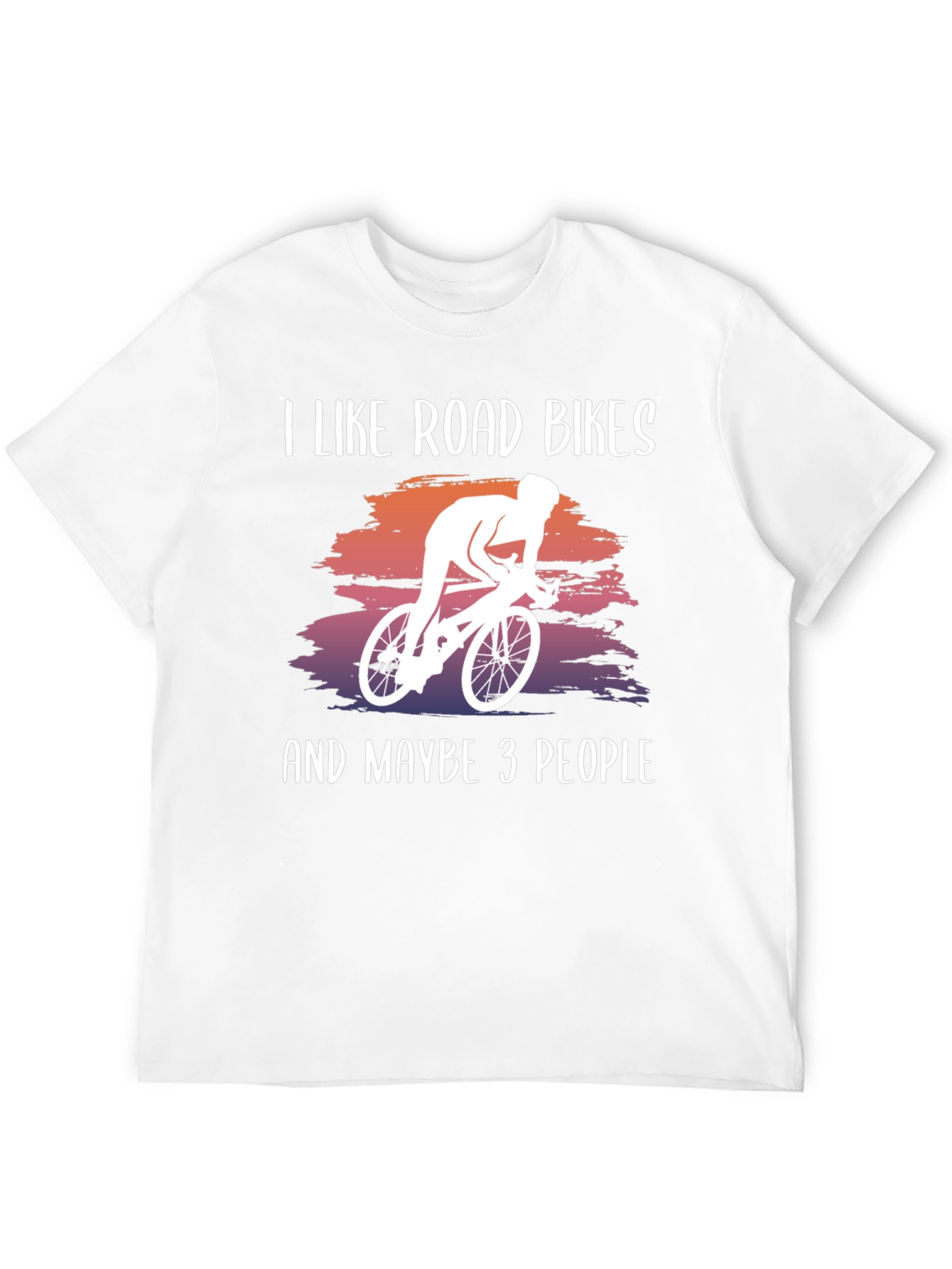 I Like Road Bikes Graphic Tee