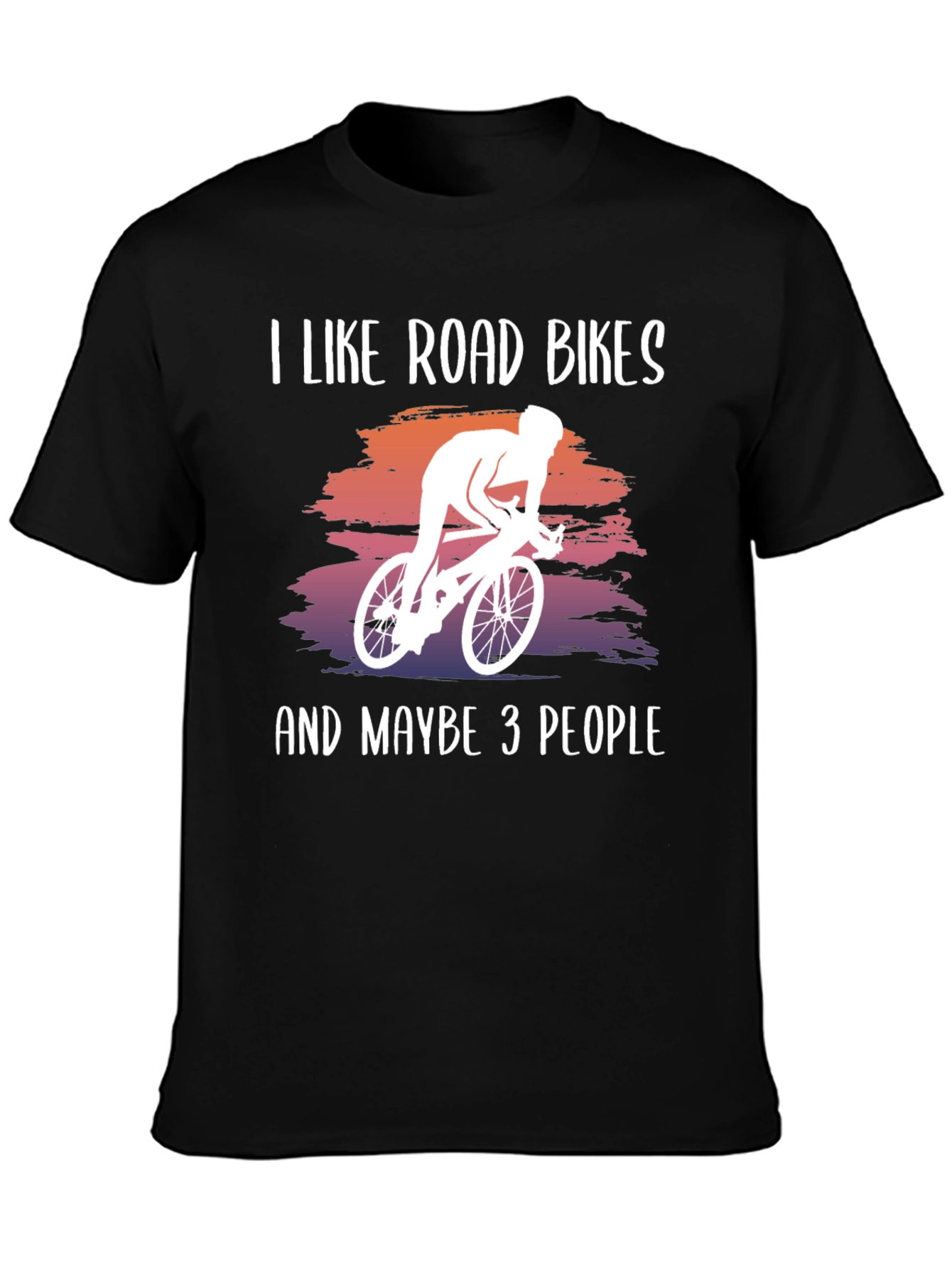 I Like Road Bikes Graphic Tee