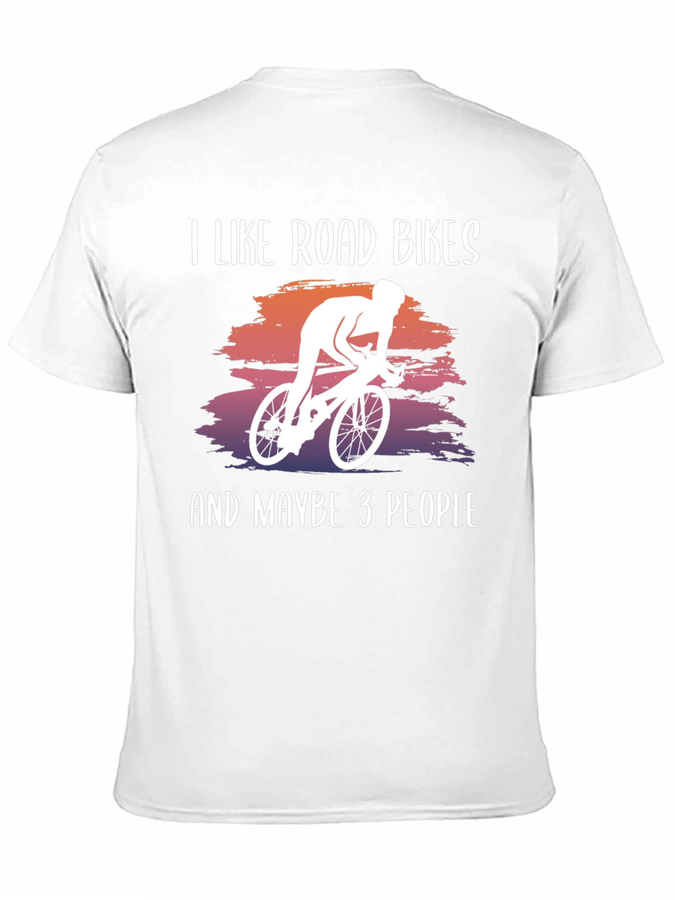 I Like Road Bikes Graphic Tee