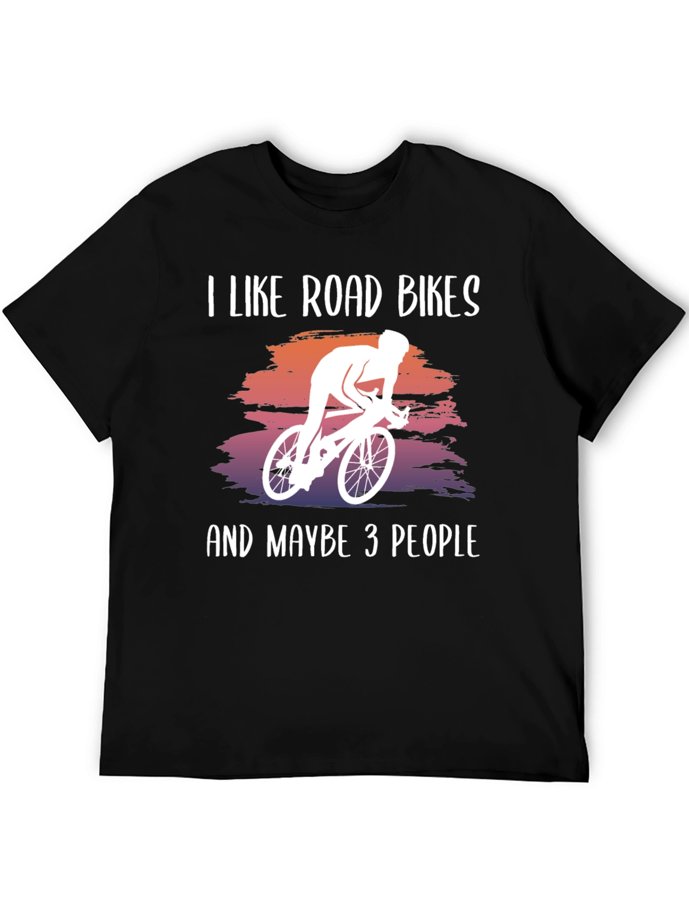 I Like Road Bikes Graphic Tee