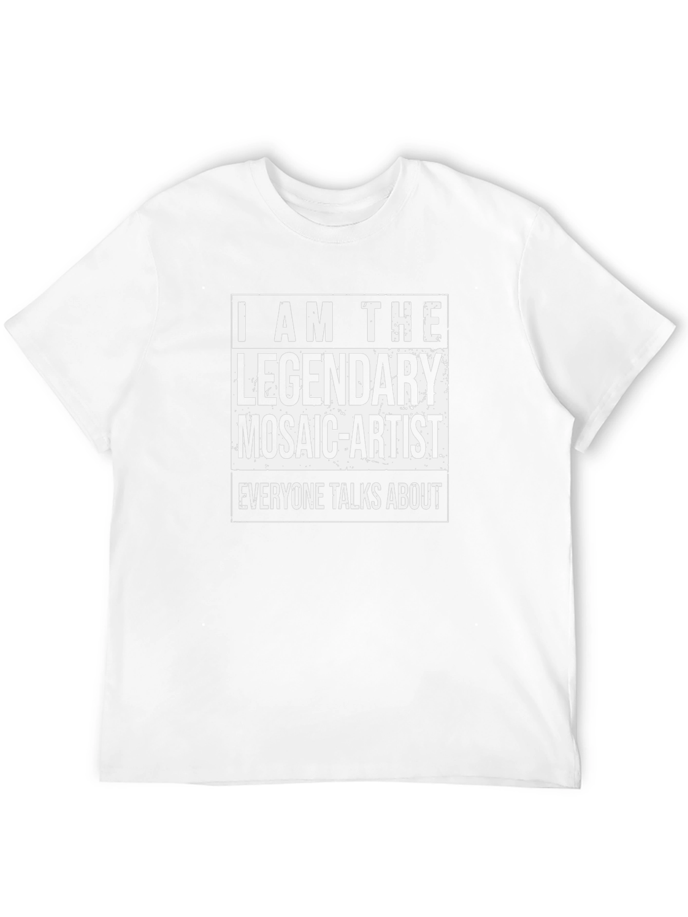 Legendary Mosaic Artist T-Shirt - Black
