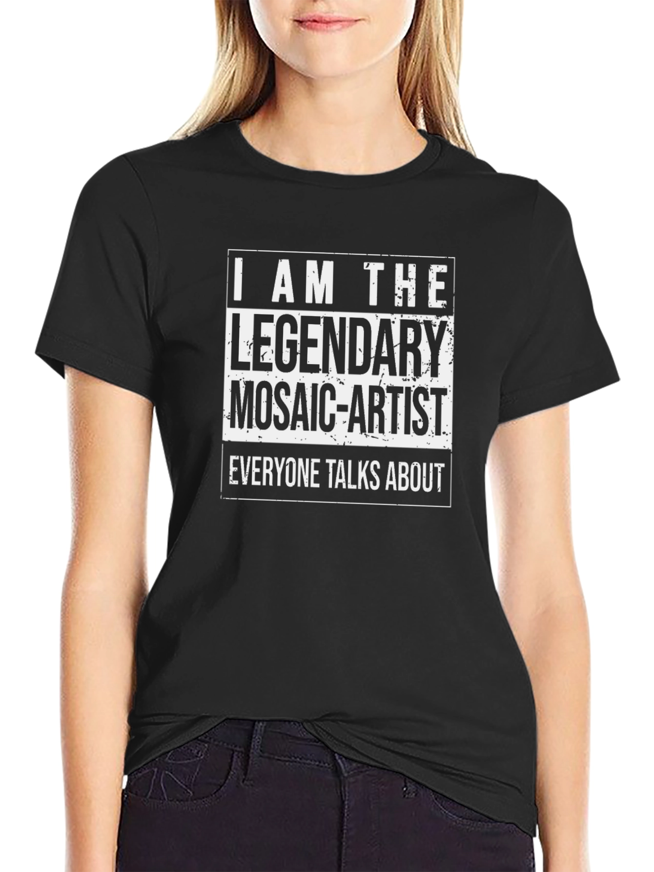Legendary Mosaic Artist T-Shirt - Black