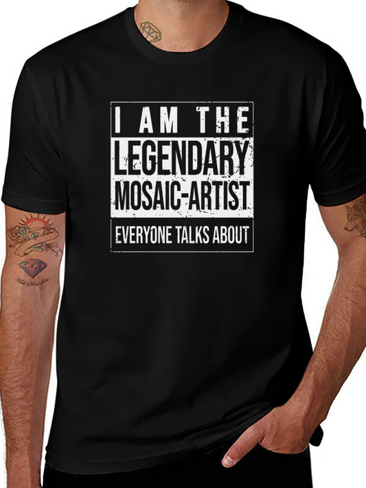 Legendary Mosaic Artist T-Shirt - Black