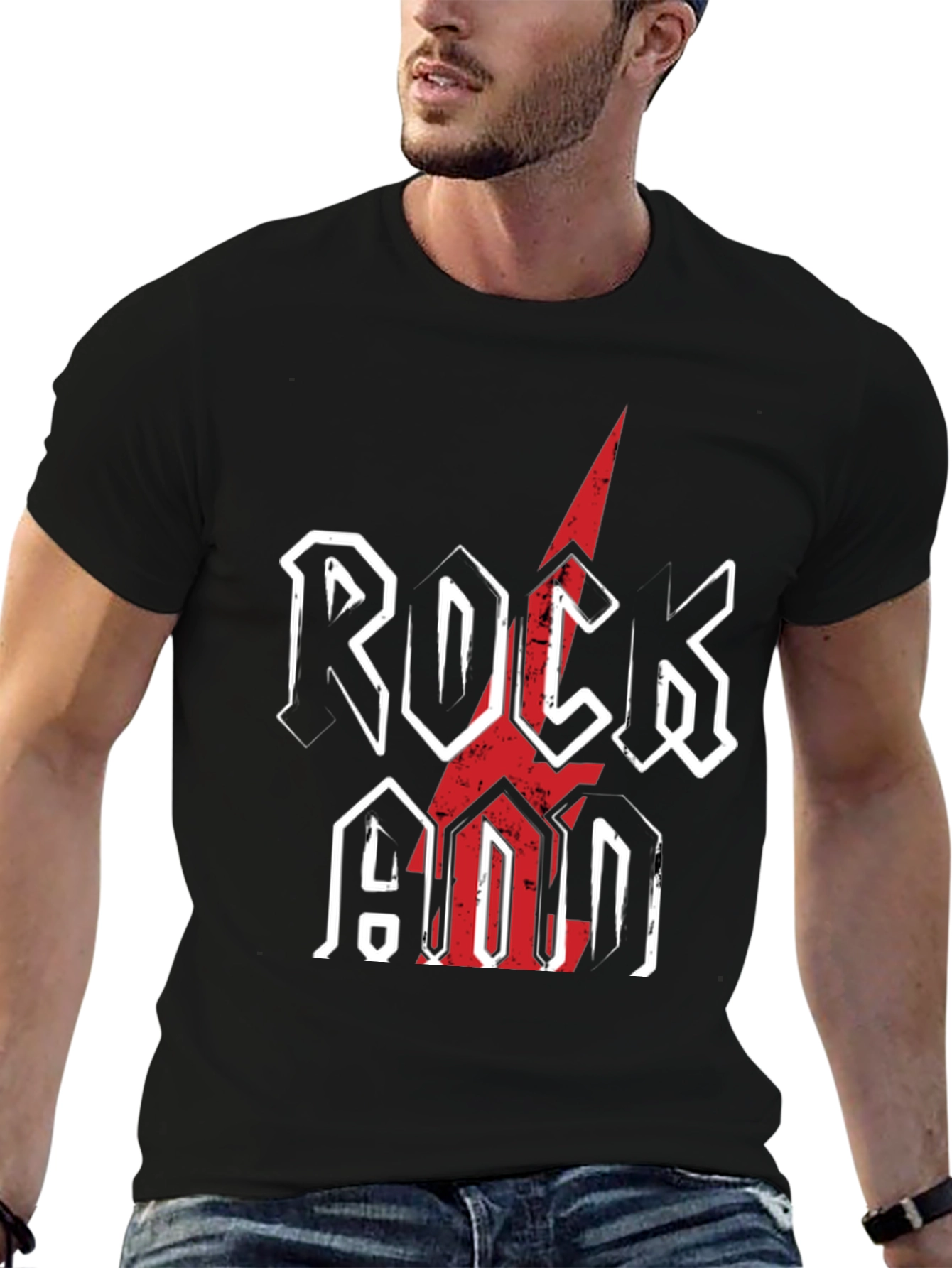 Rock And Roll Graphic T-Shirt