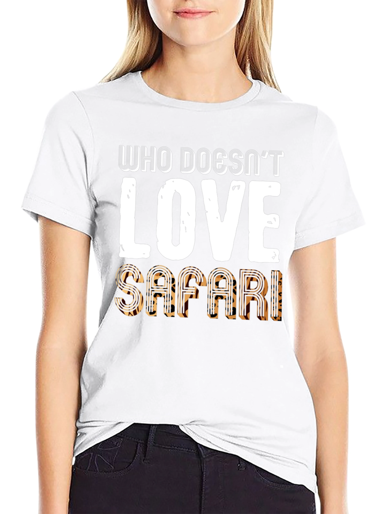 Safari Lover Graphic Tee - Mens Black T-Shirt
