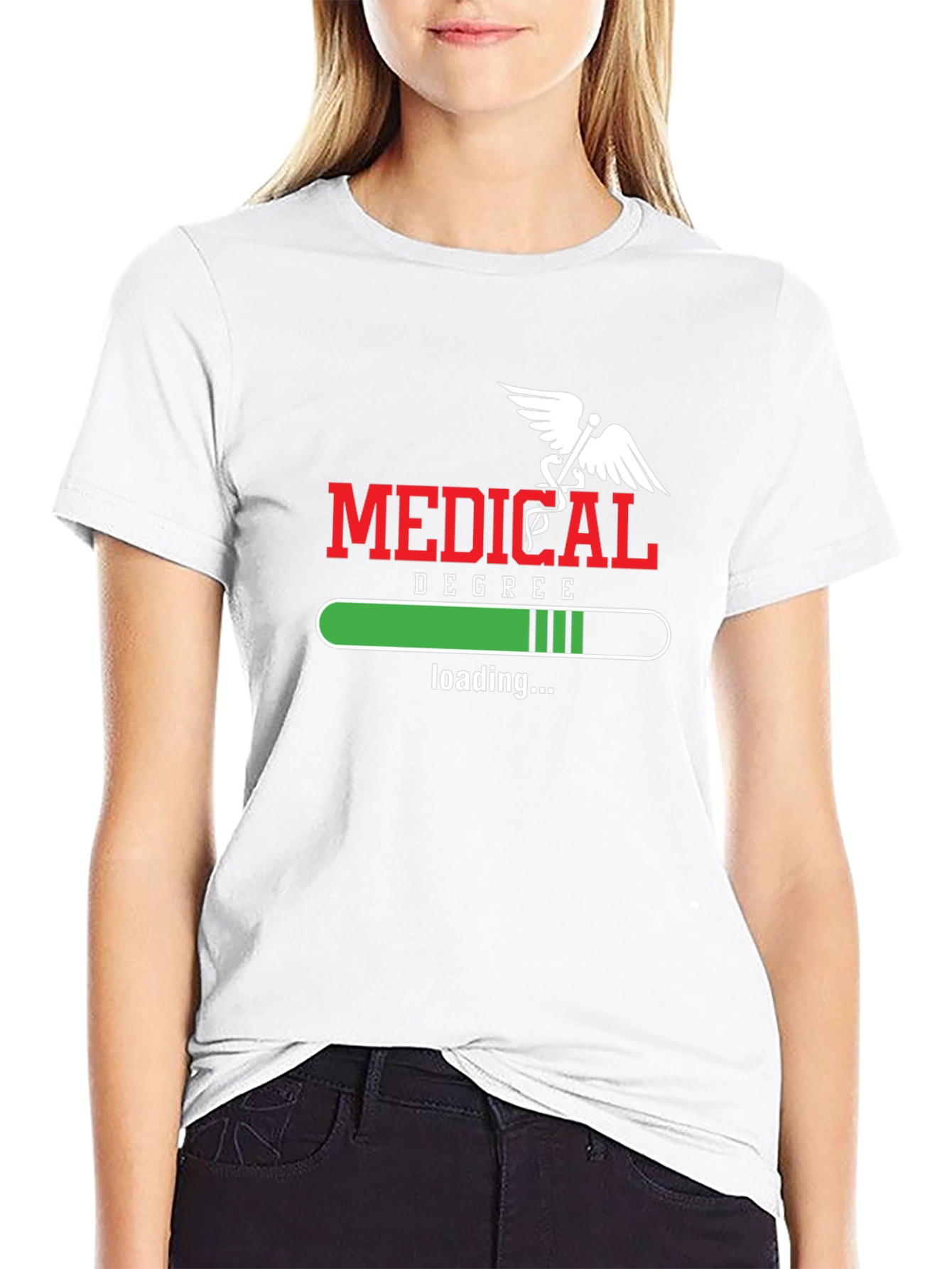 Medical Degree Loading T-Shirt - Future Doctor Gift