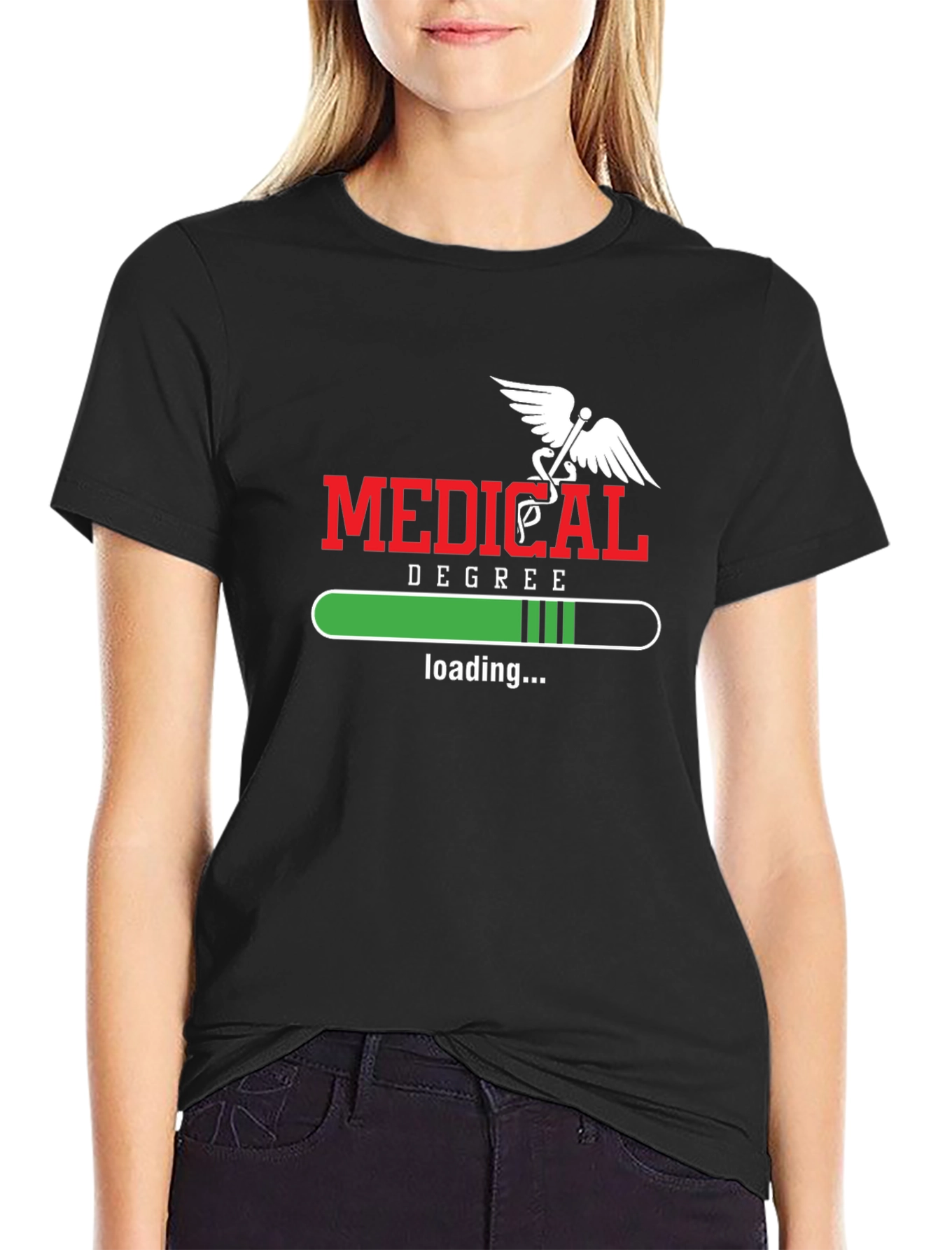 Medical Degree Loading T-Shirt - Future Doctor Gift