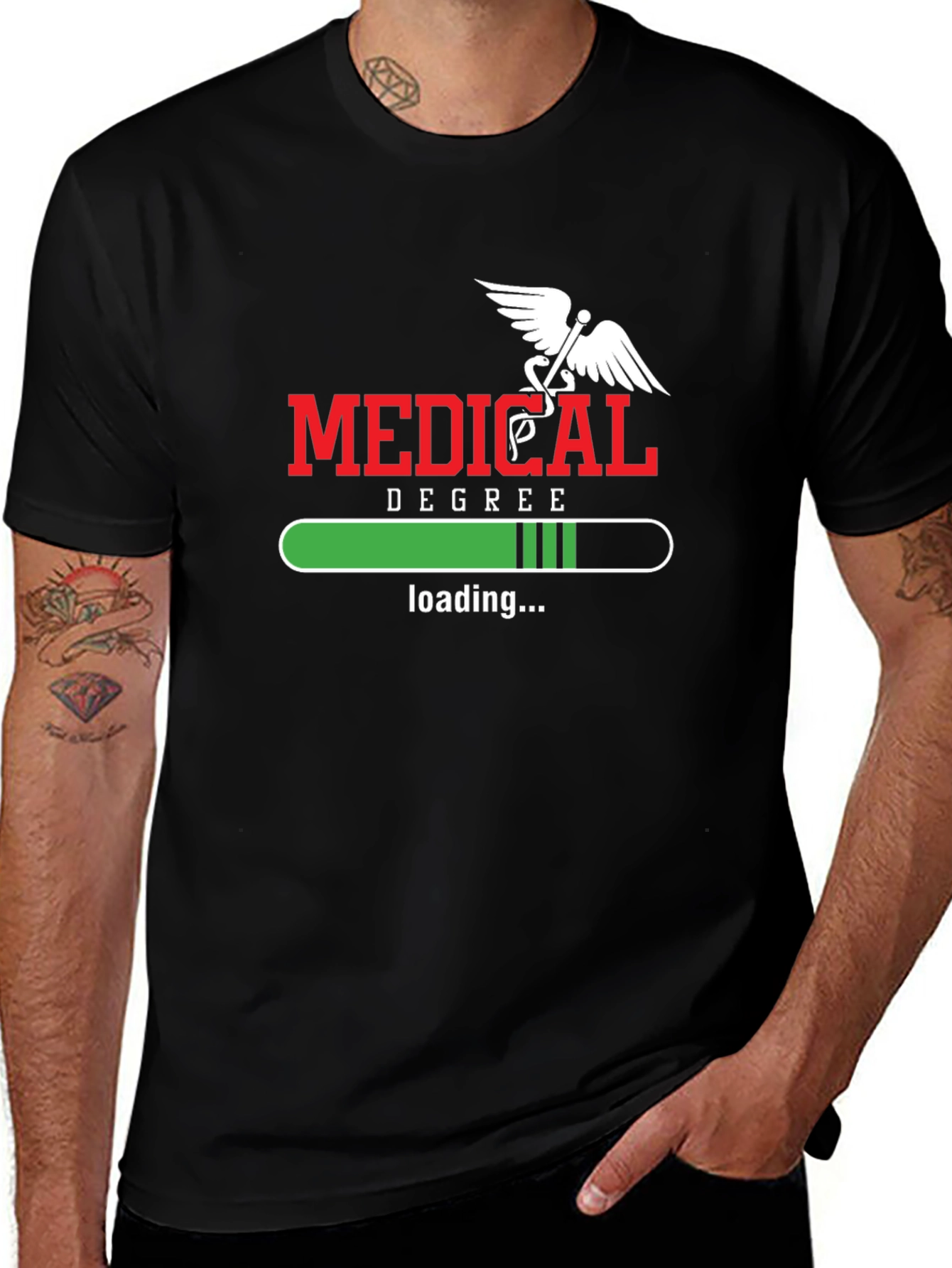 Medical Degree Loading T-Shirt - Future Doctor Gift
