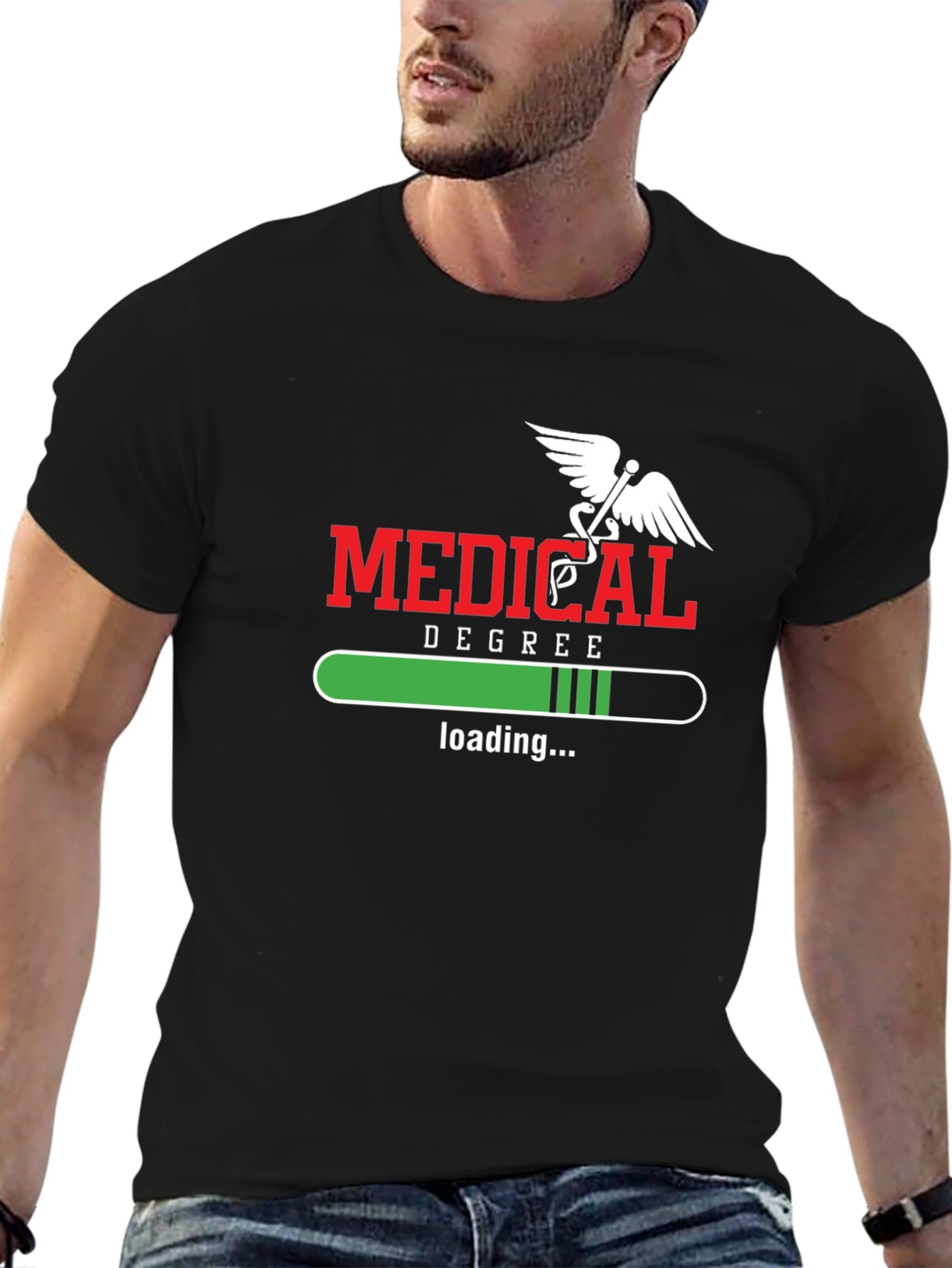Medical Degree Loading T-Shirt - Future Doctor Gift