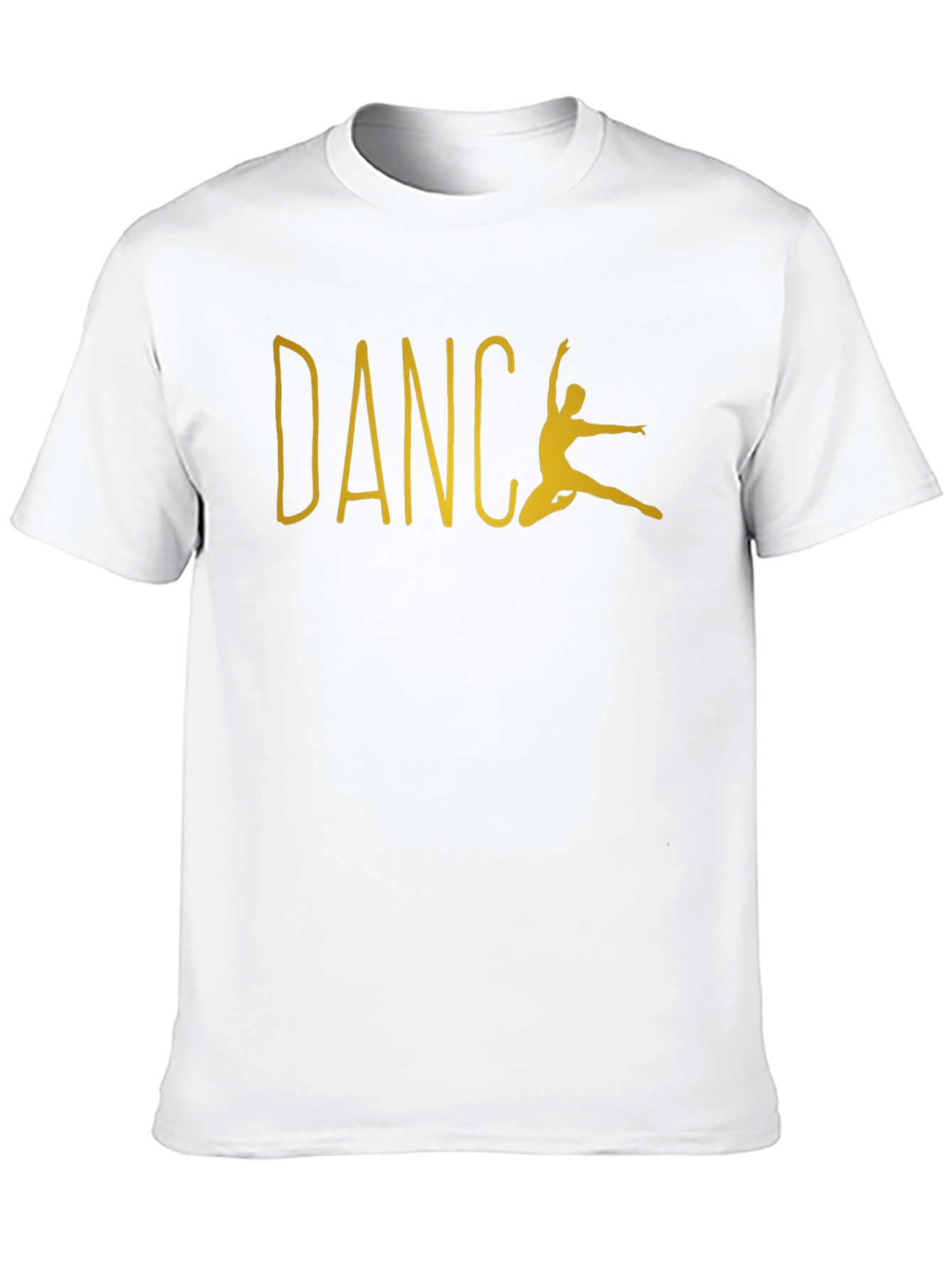 Dance Silhouette Graphic T-Shirt - Black