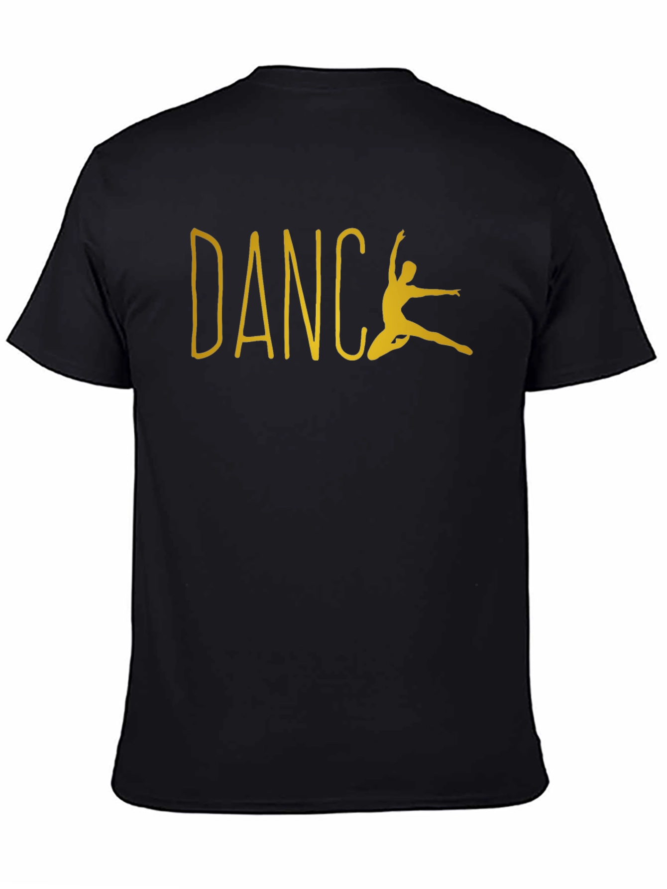 Dance Silhouette Graphic T-Shirt - Black