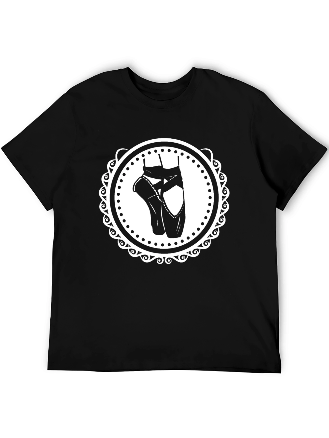 Ballet Shoes Graphic Tee - Dance Lover Shirt