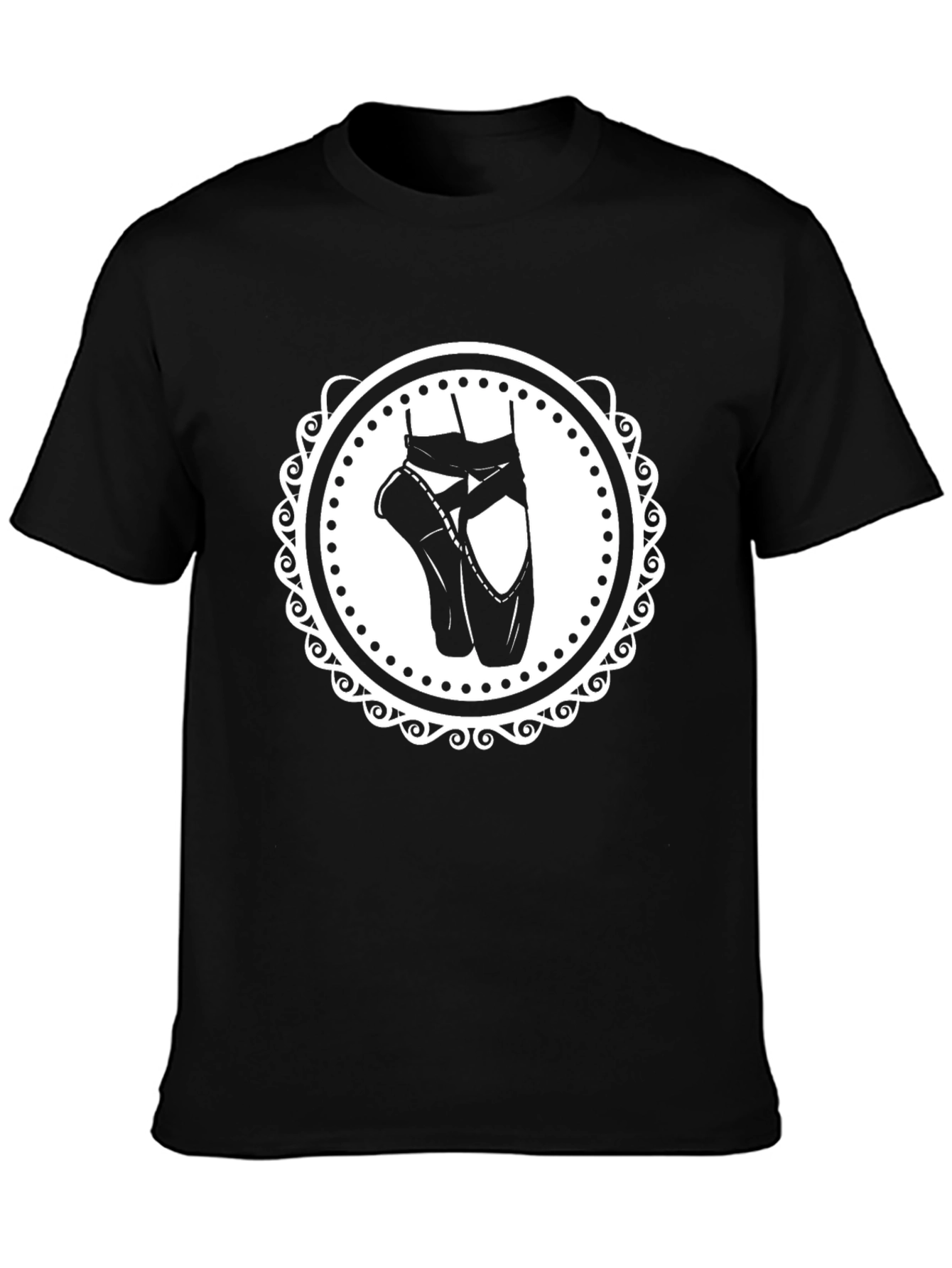 Ballet Shoes Graphic Tee - Dance Lover Shirt