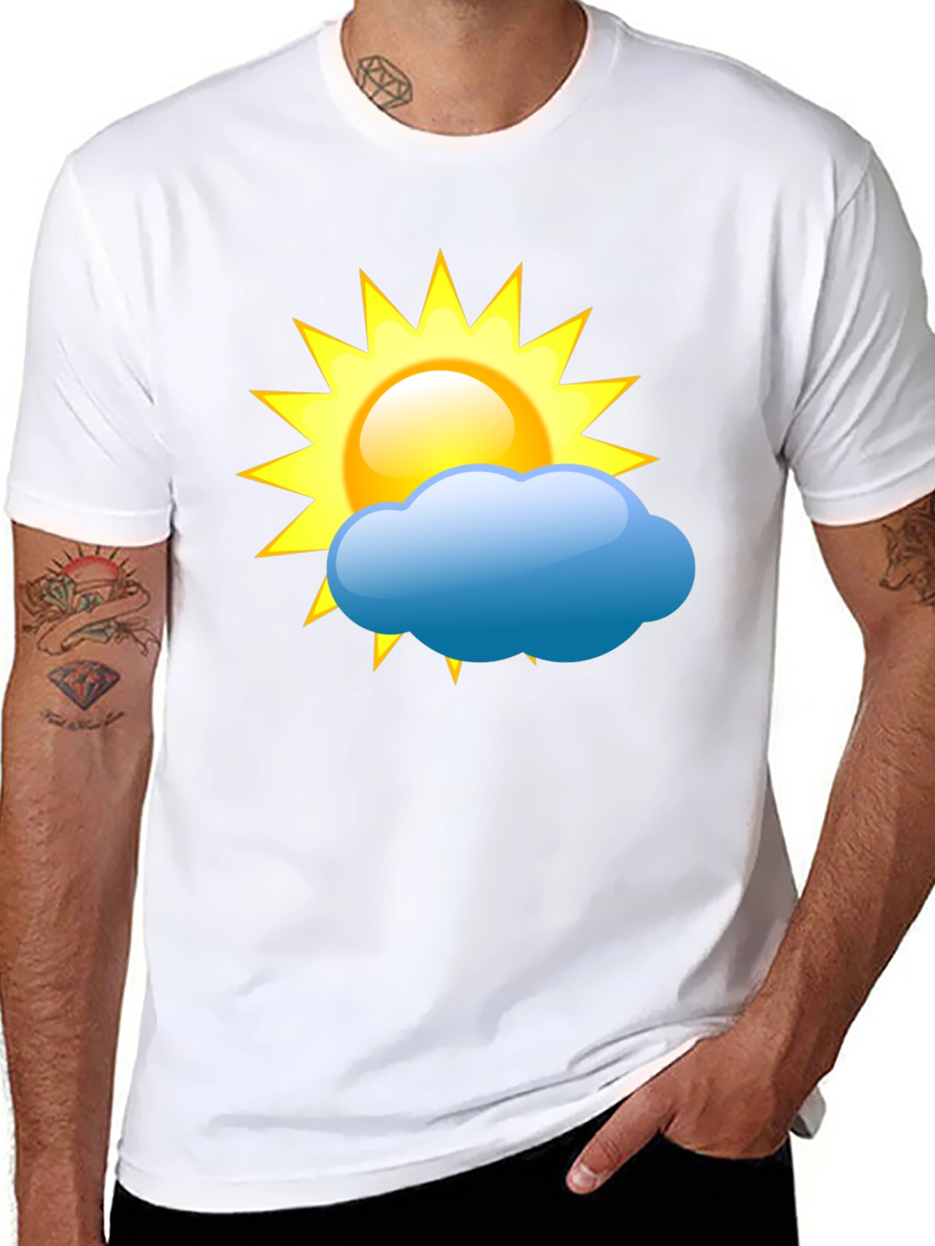 Sunny with a Chance of Clouds Graphic Tee