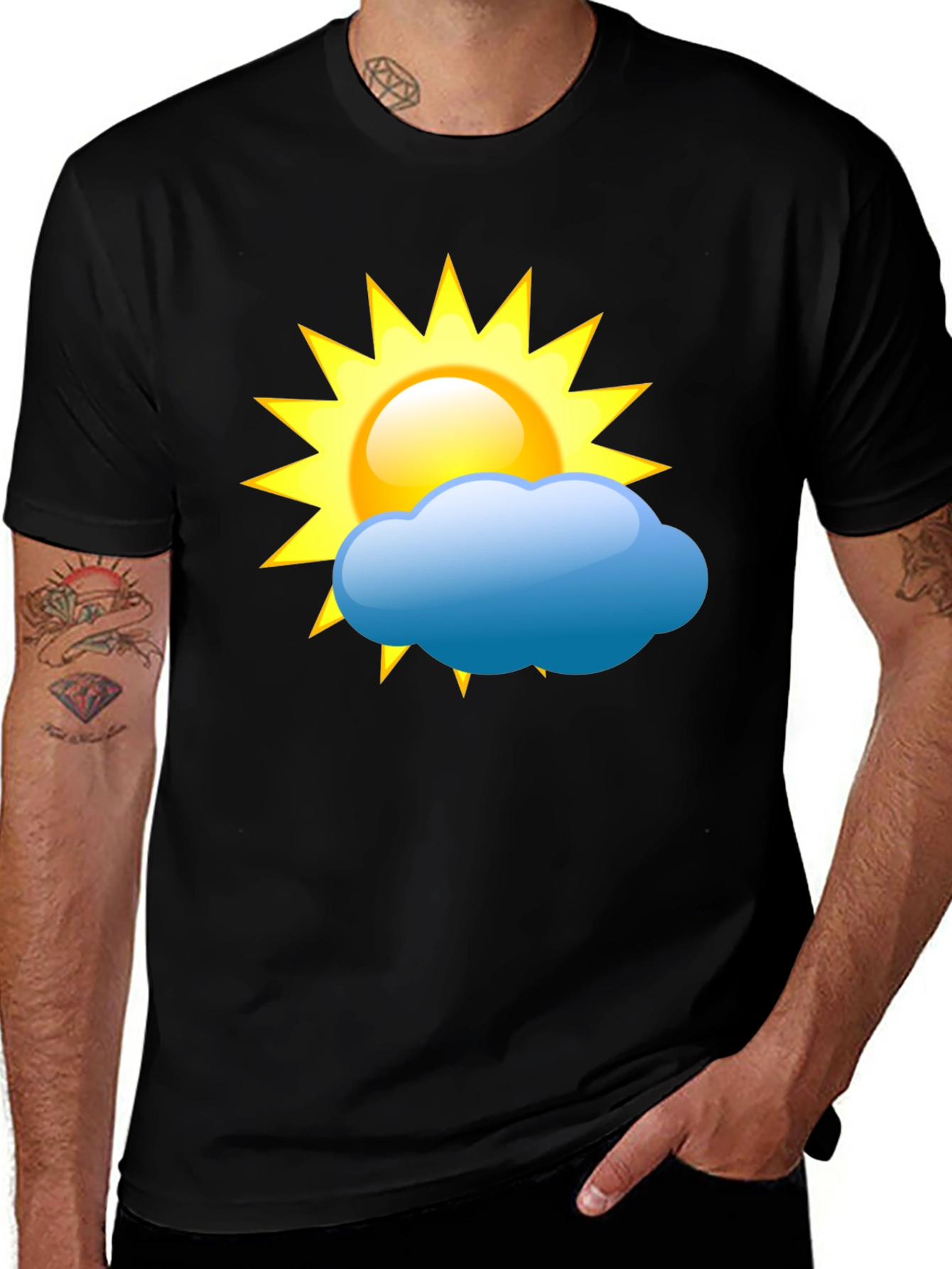 Sunny with a Chance of Clouds Graphic Tee