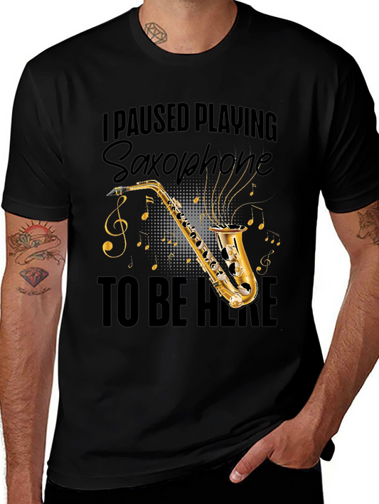 Saxophone Player T-Shirt - Music Lover Tee