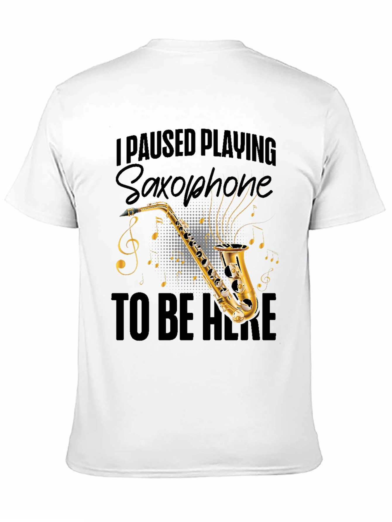Saxophone Player T-Shirt - Music Lover Tee