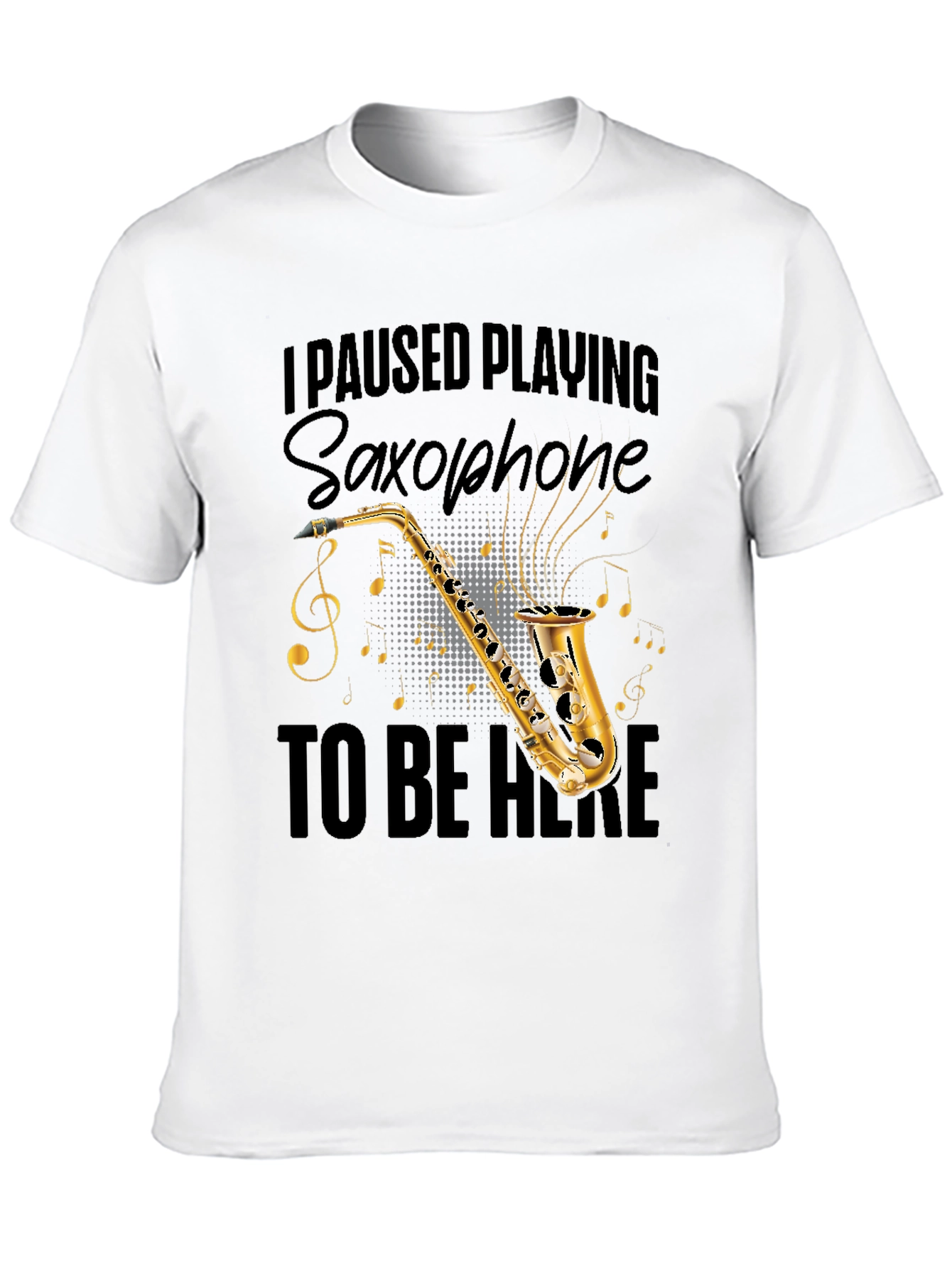 Saxophone Player T-Shirt - Music Lover Tee