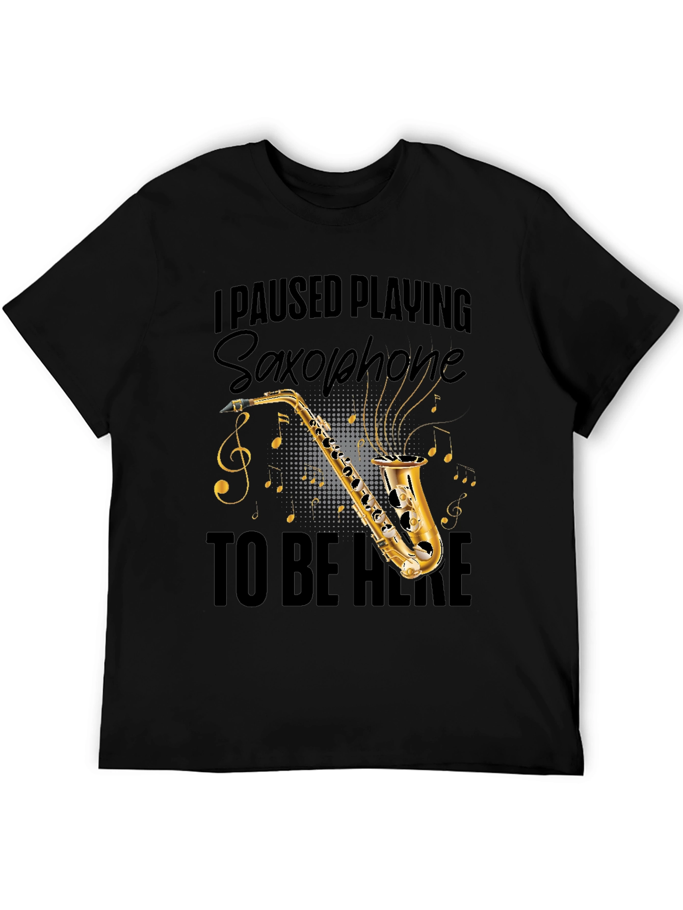 Saxophone Player T-Shirt - Music Lover Tee