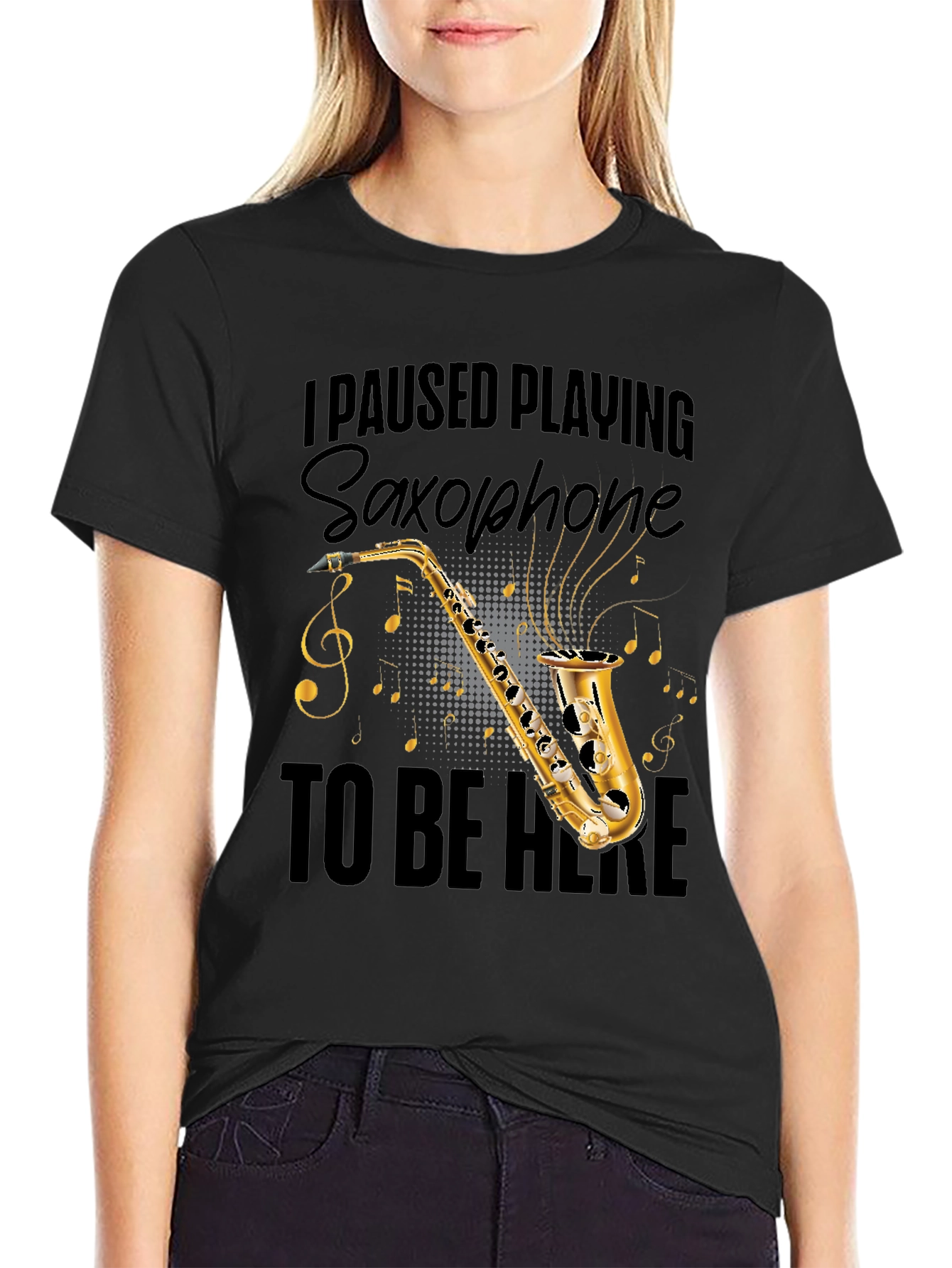 Saxophone Player T-Shirt - Music Lover Tee
