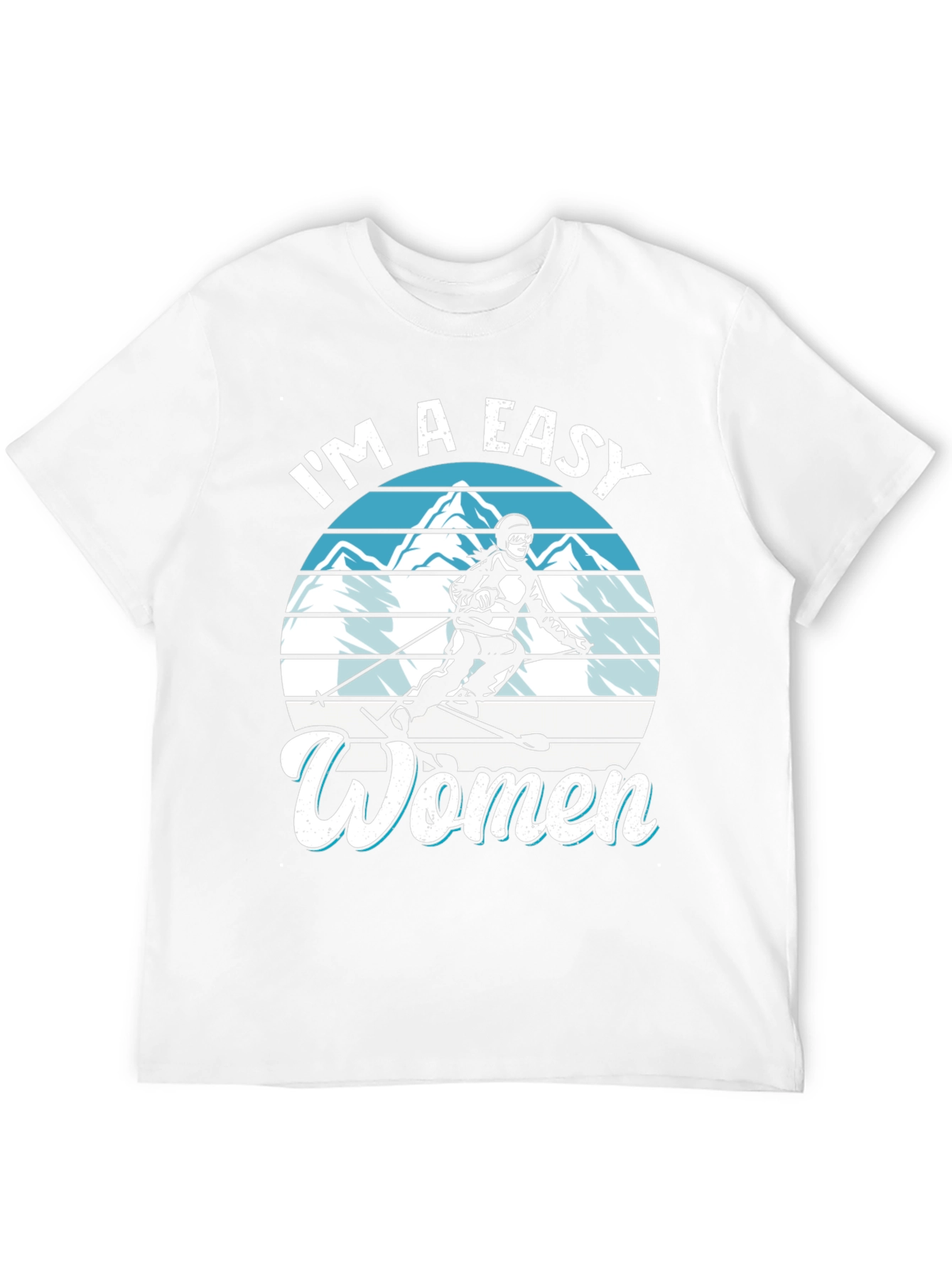 Easy Women Ski Graphic Tee