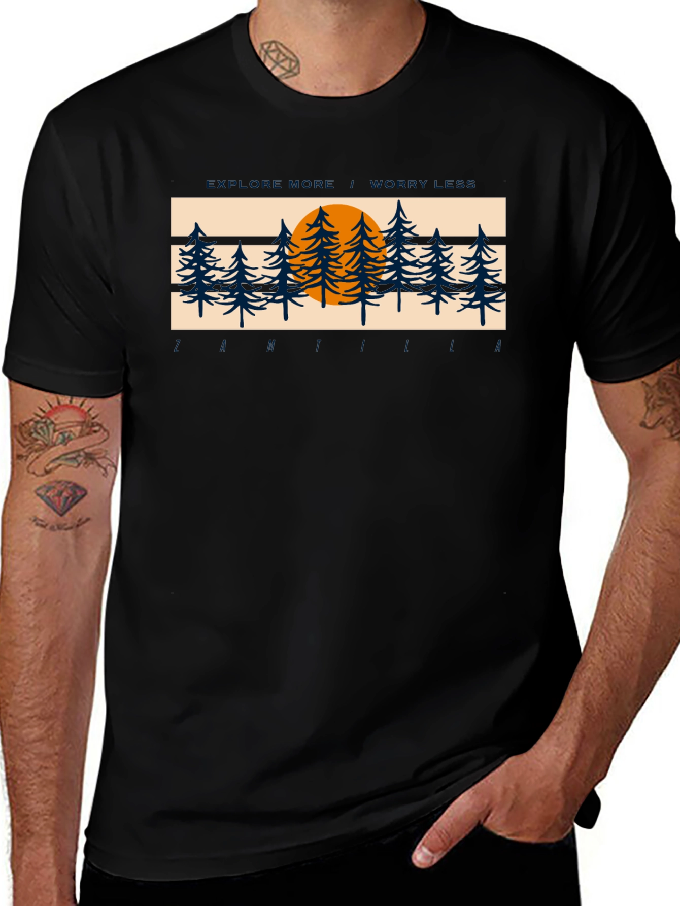 Explore More T-Shirt - Mountain Adventure Tee