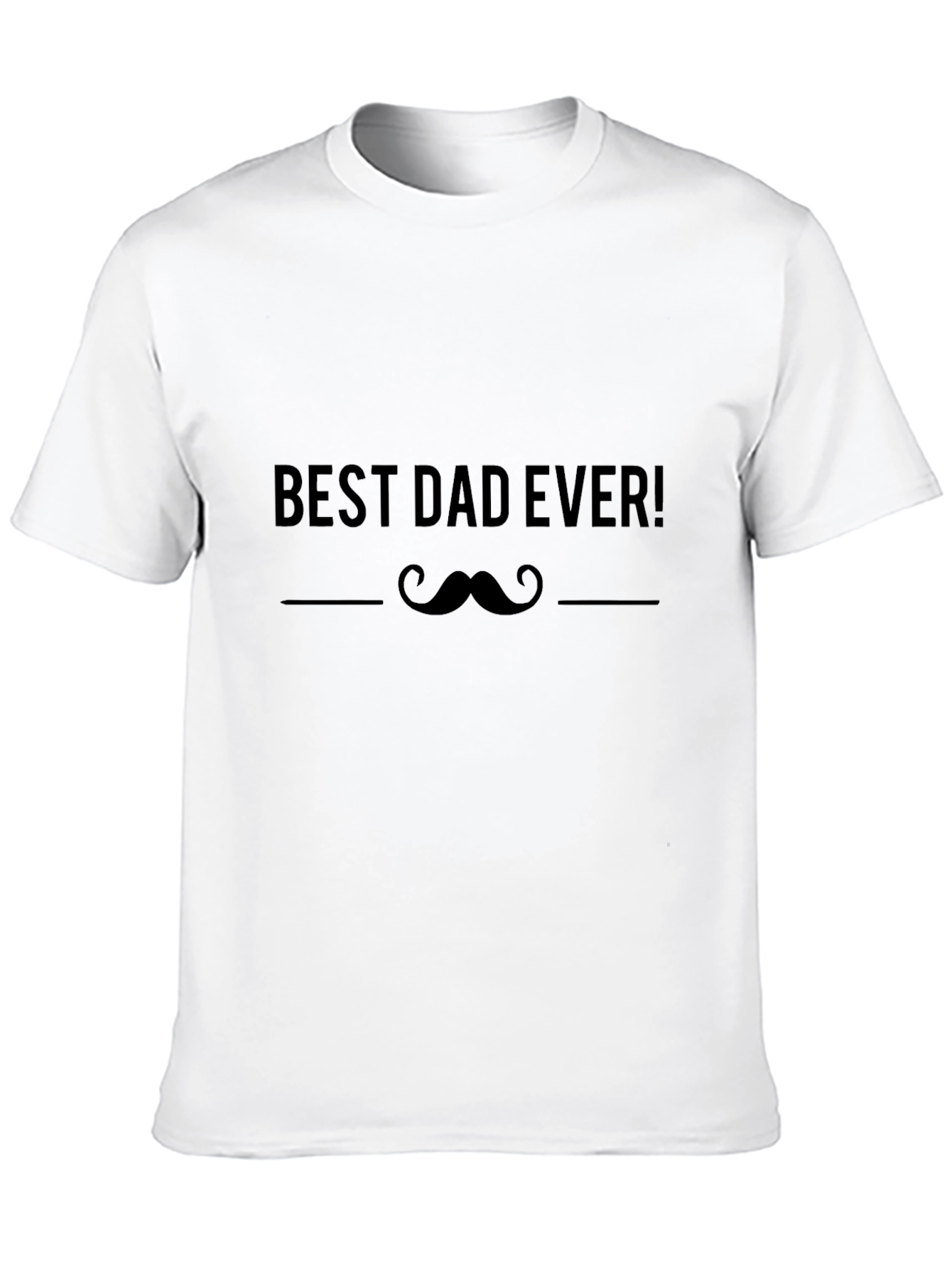 Best Dad Ever Black T-Shirt