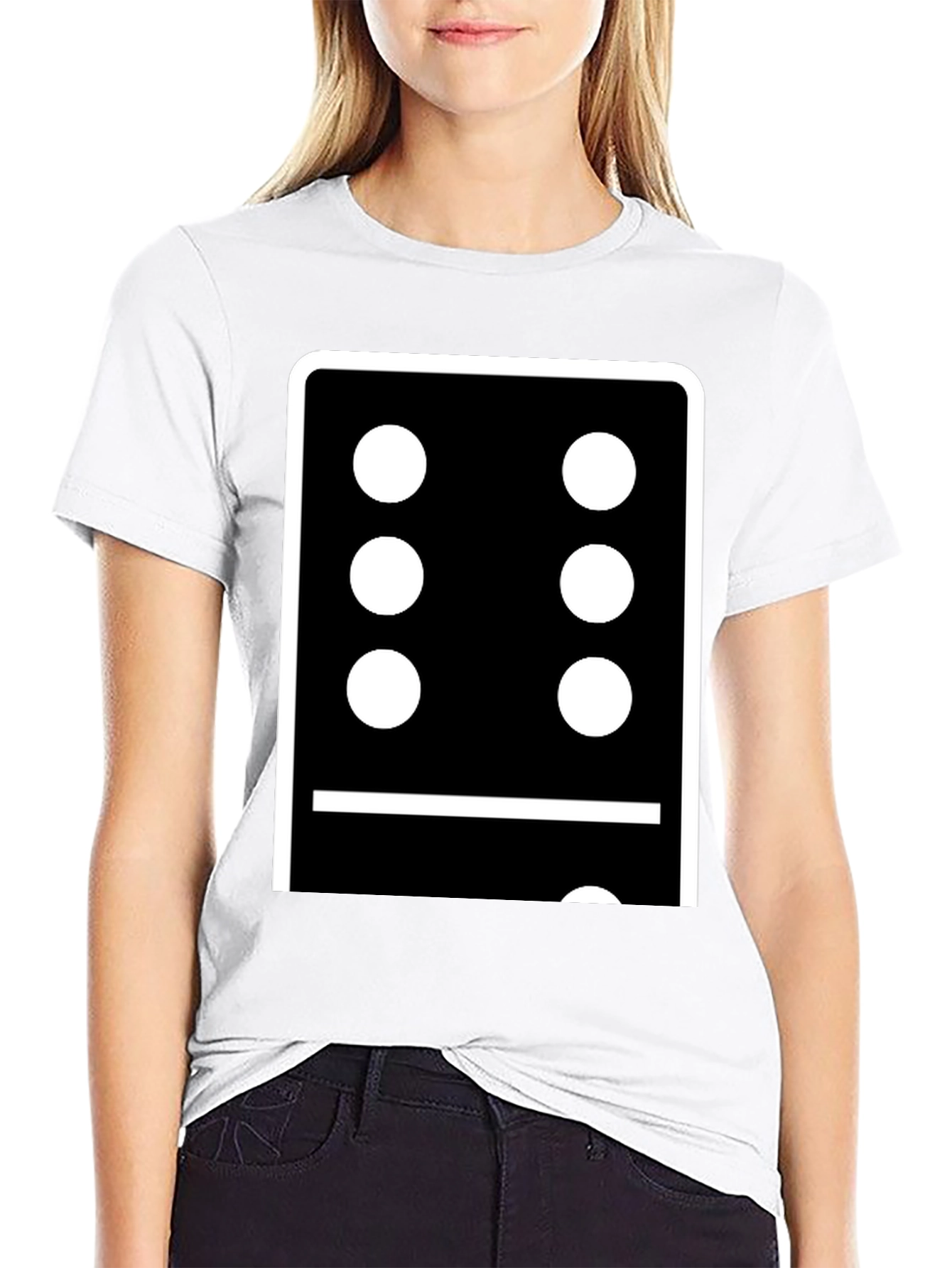 Domino Graphic Tee - Lucky Number Style