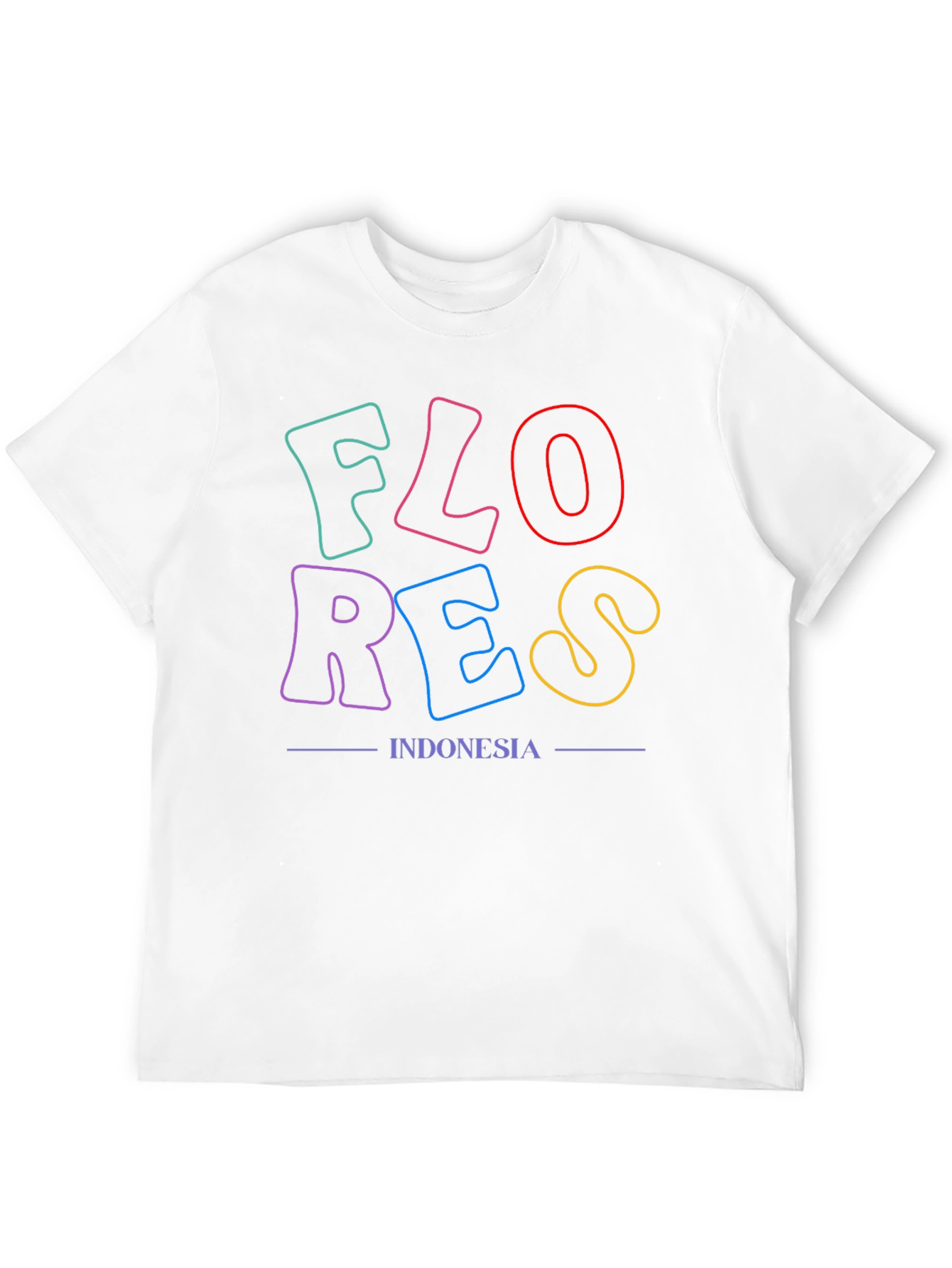 Flores Indonesia Graphic T-Shirt