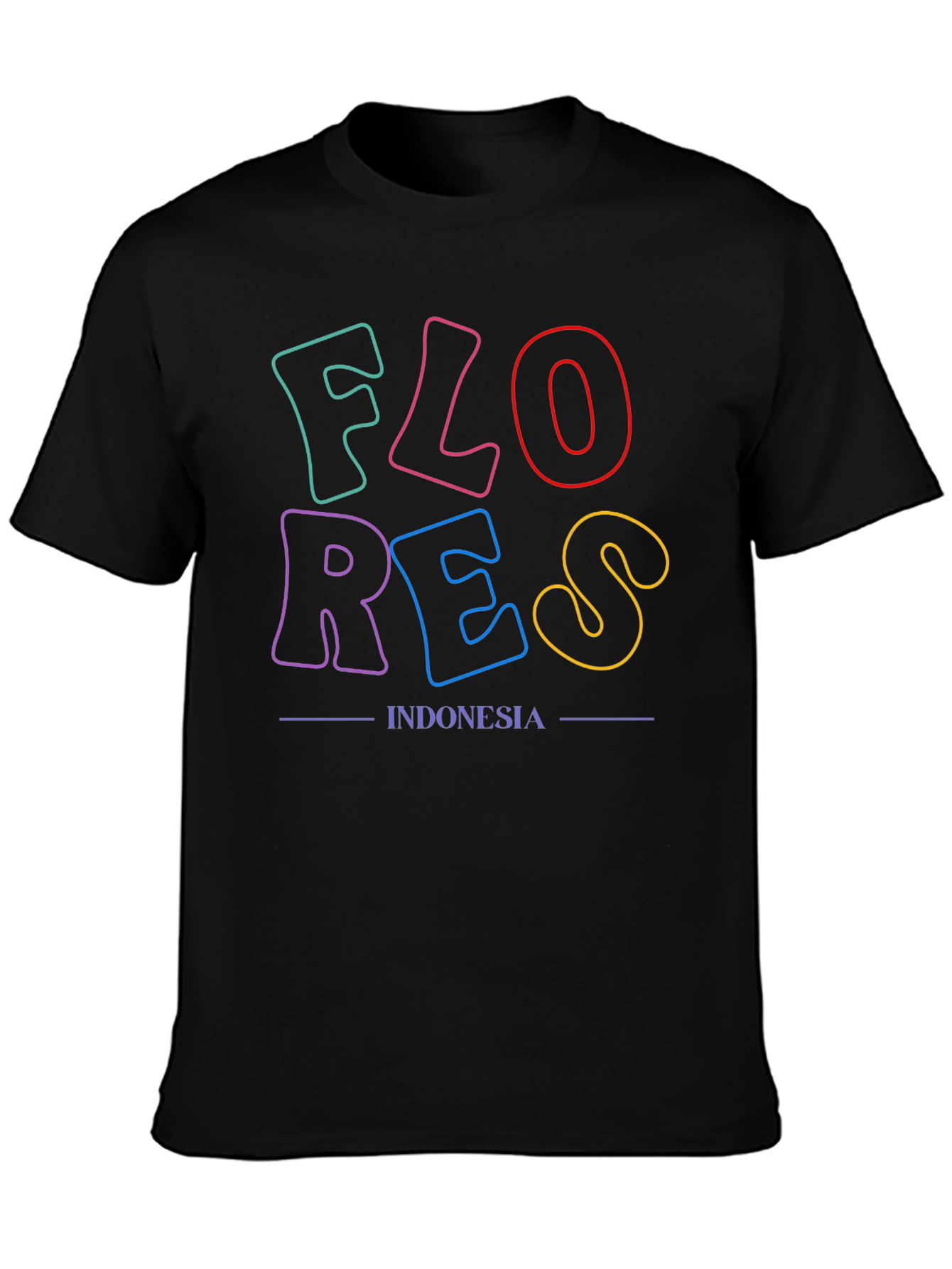 Flores Indonesia Graphic T-Shirt