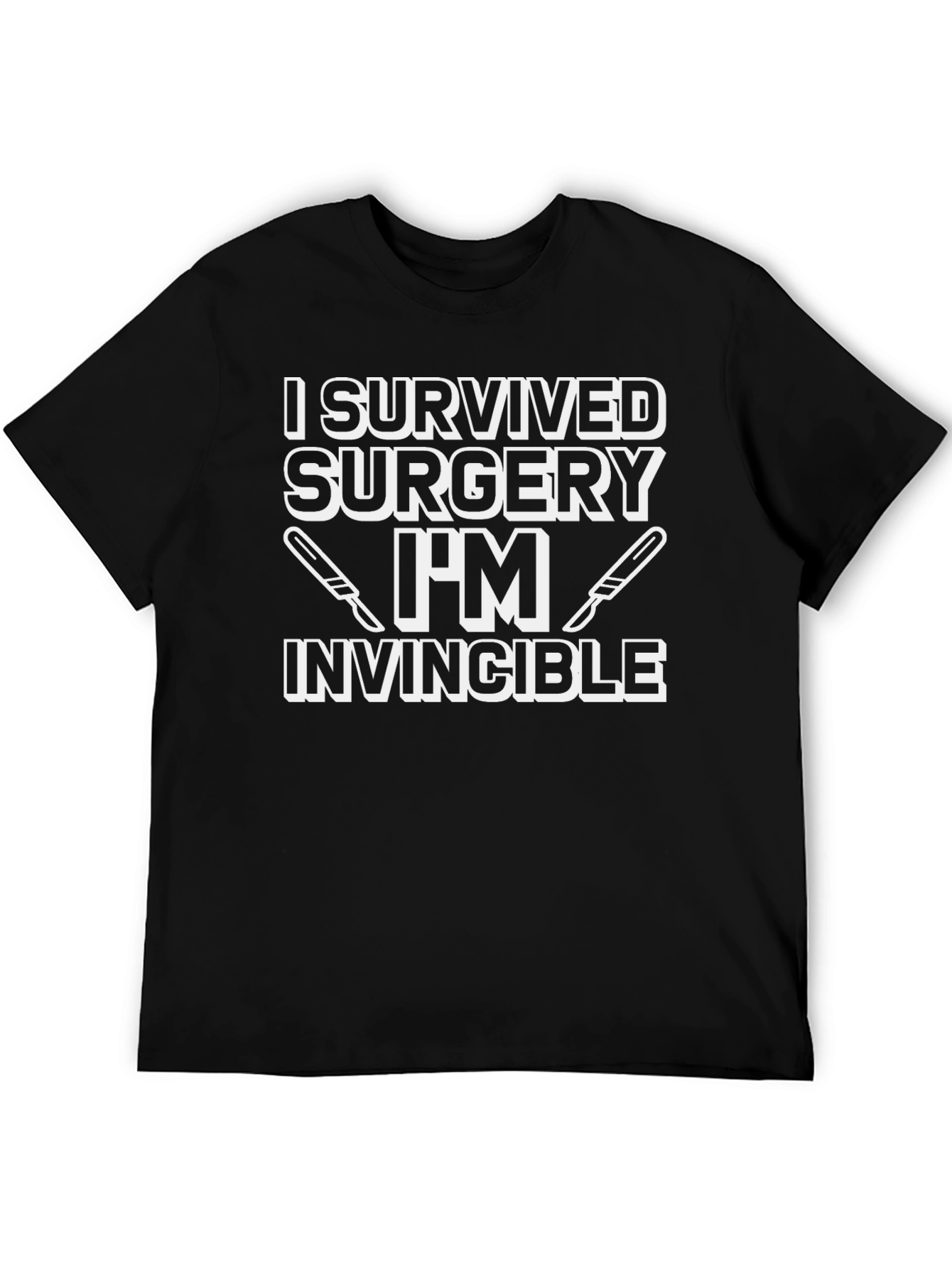 I Survived Surgery T-Shirt - Invincible Tee