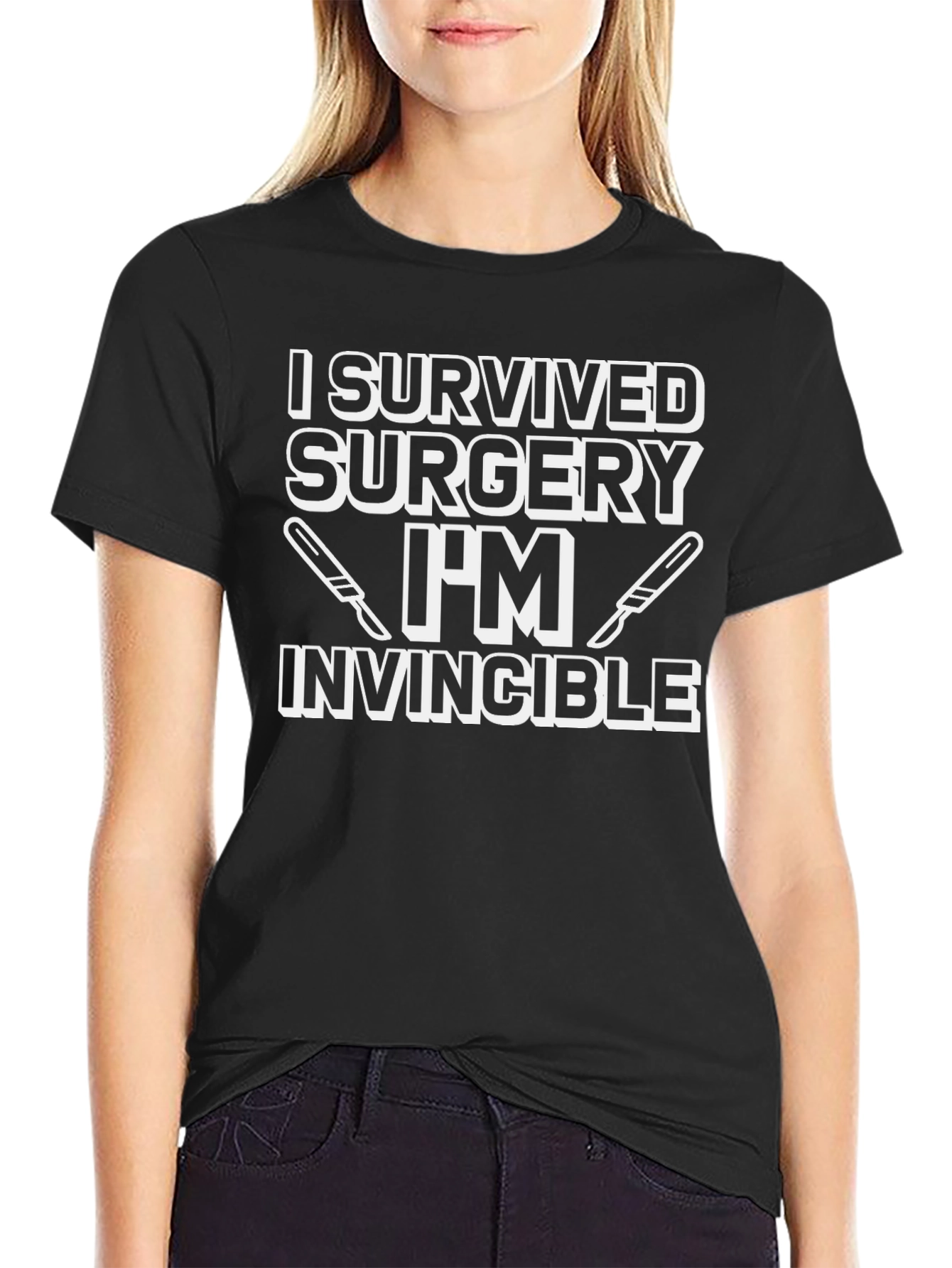 I Survived Surgery T-Shirt - Invincible Tee