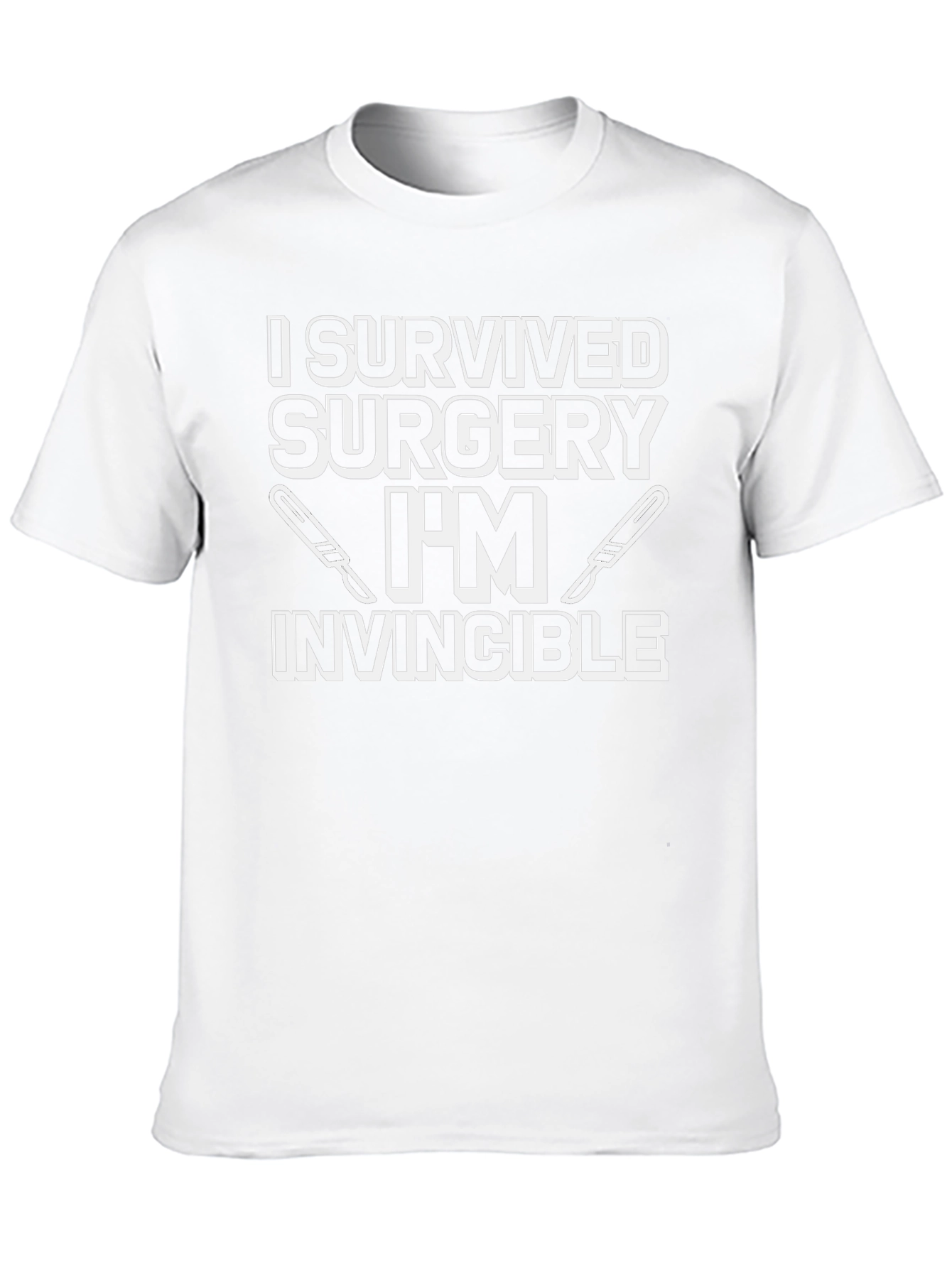 I Survived Surgery T-Shirt - Invincible Tee