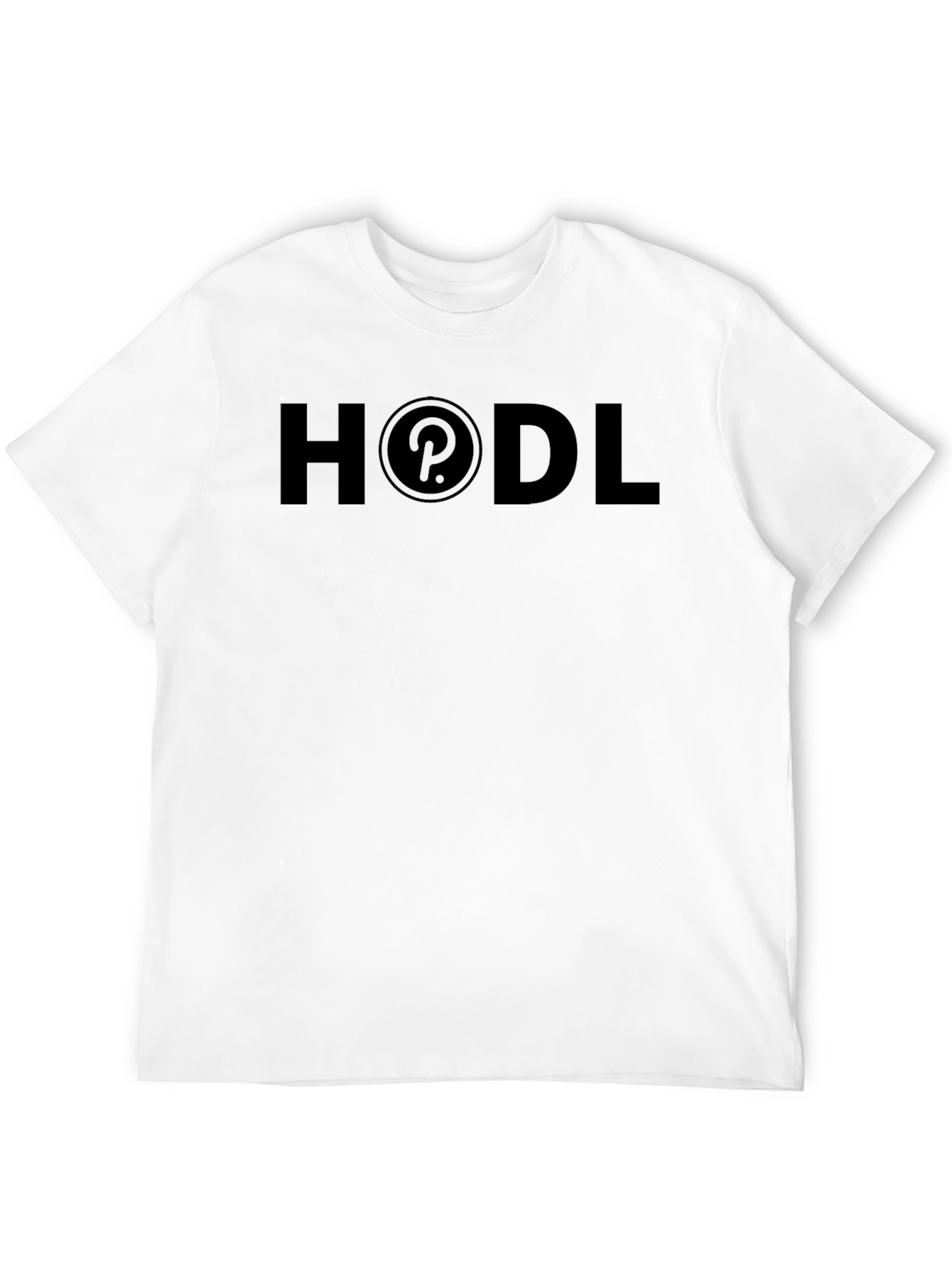 HODL Polkadot Crypto T-Shirt - Black