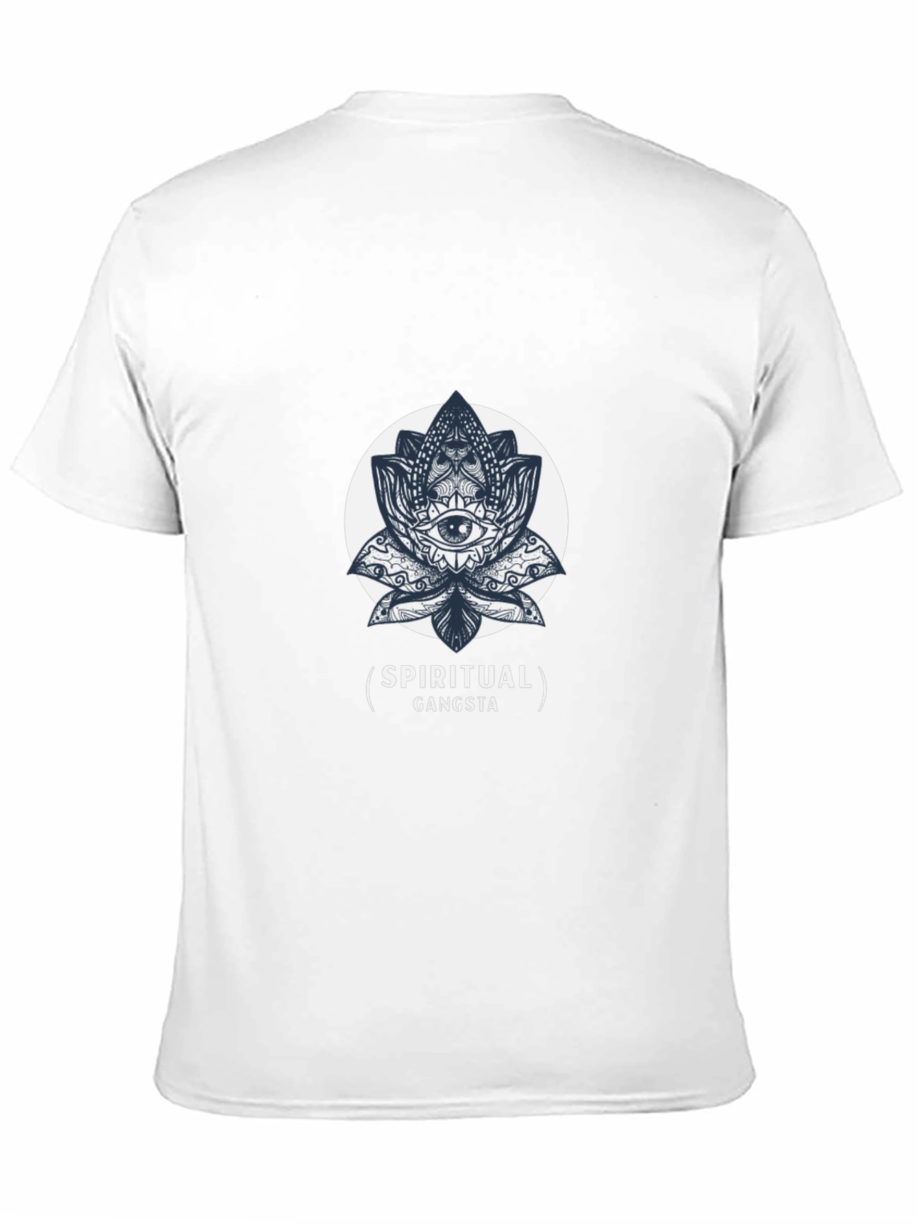 Spiritual Gangsta Graphic Tee - Black Cotton