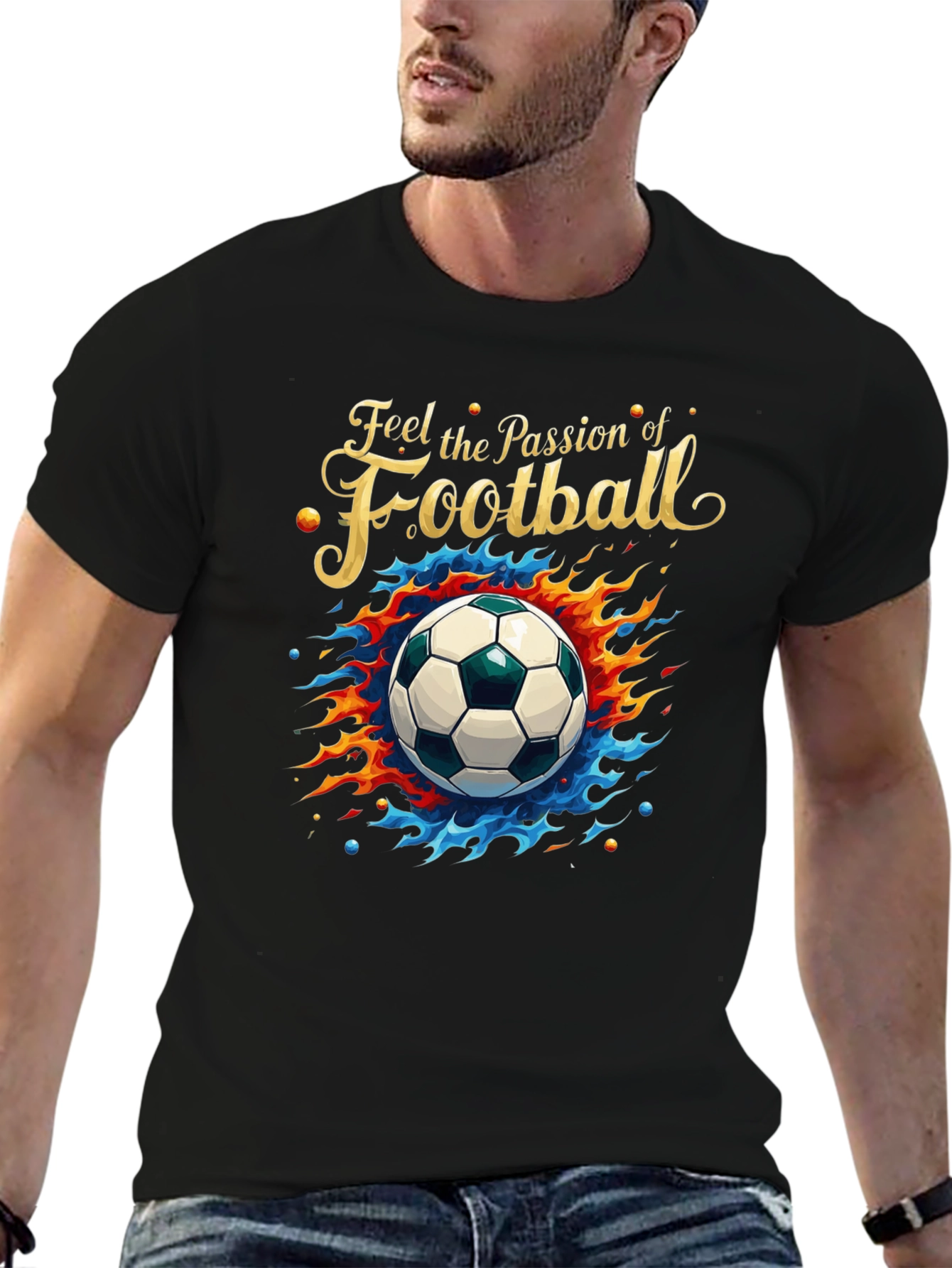 Passion of Football Graphic Tee