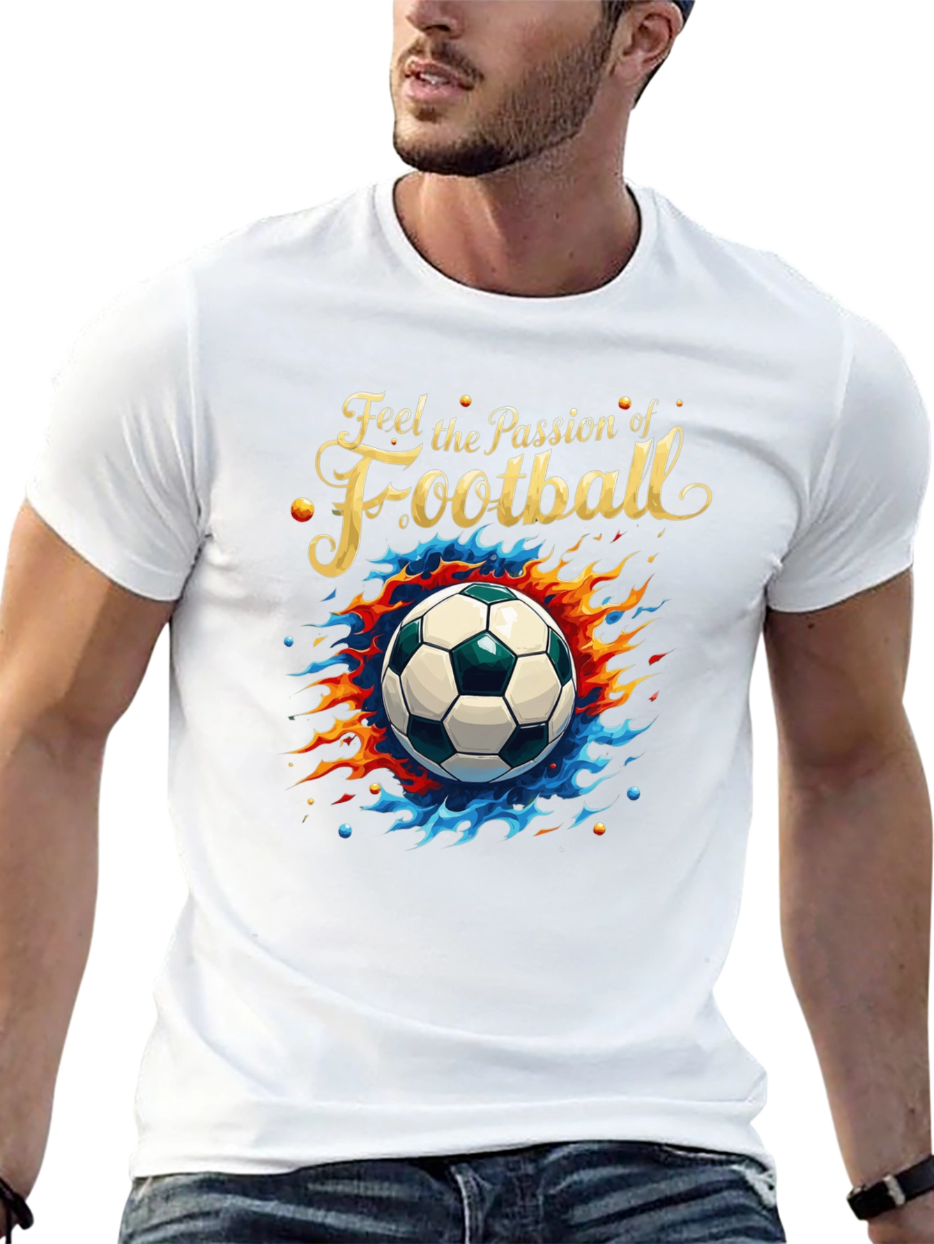 Passion of Football Graphic Tee