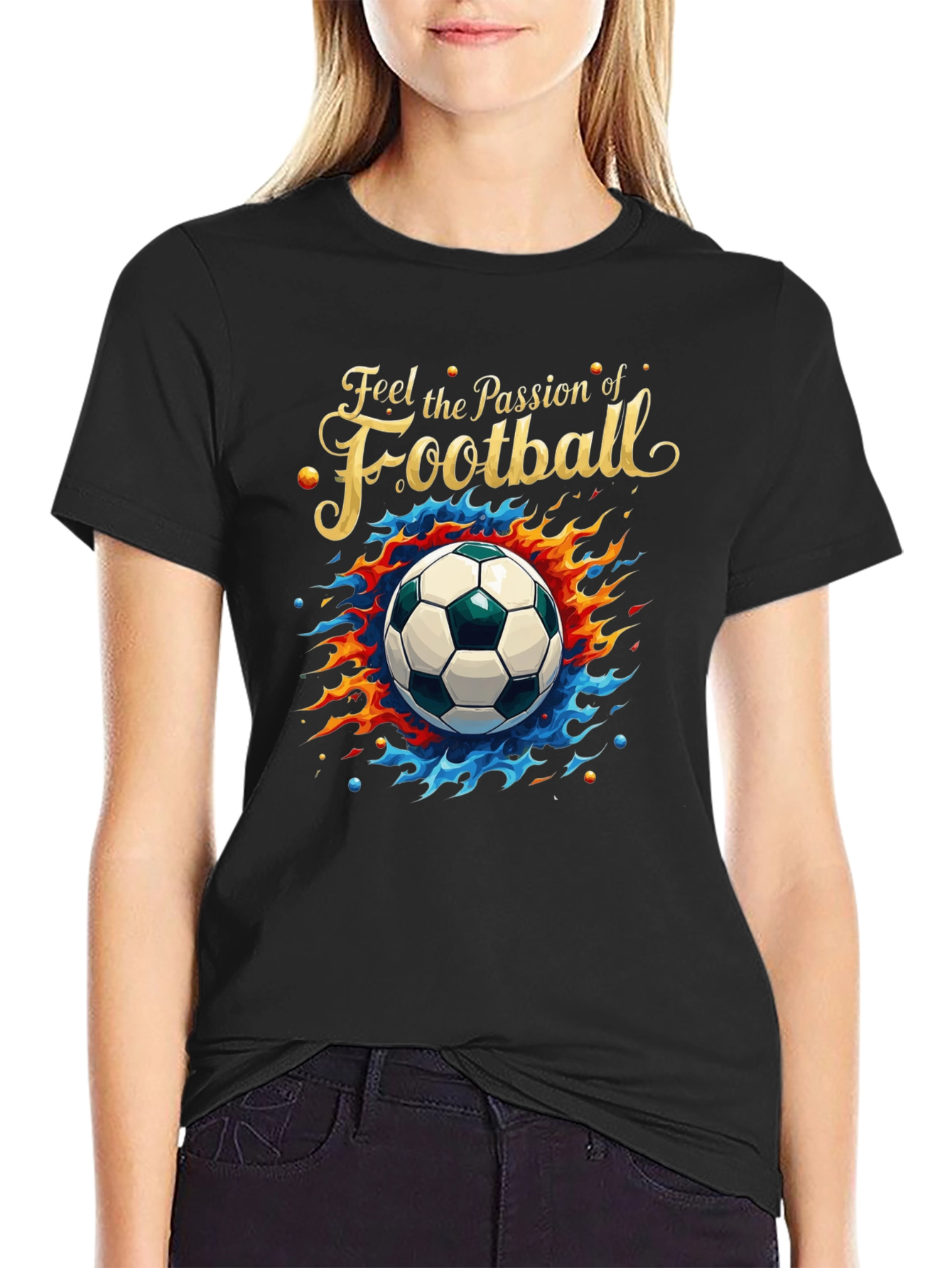 Passion of Football Graphic Tee