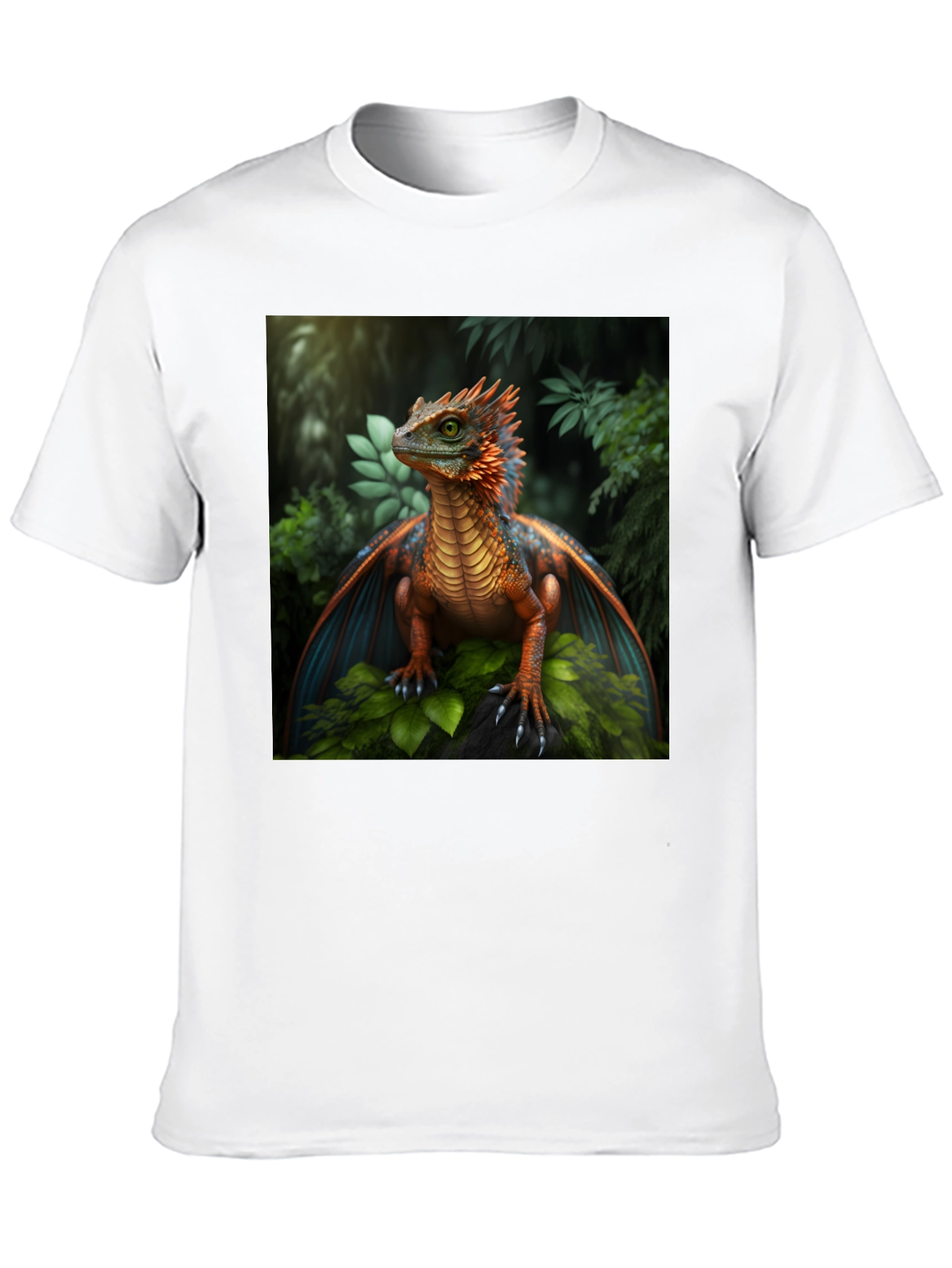 Dragon Graphic Tee - Fantasy Creature Print