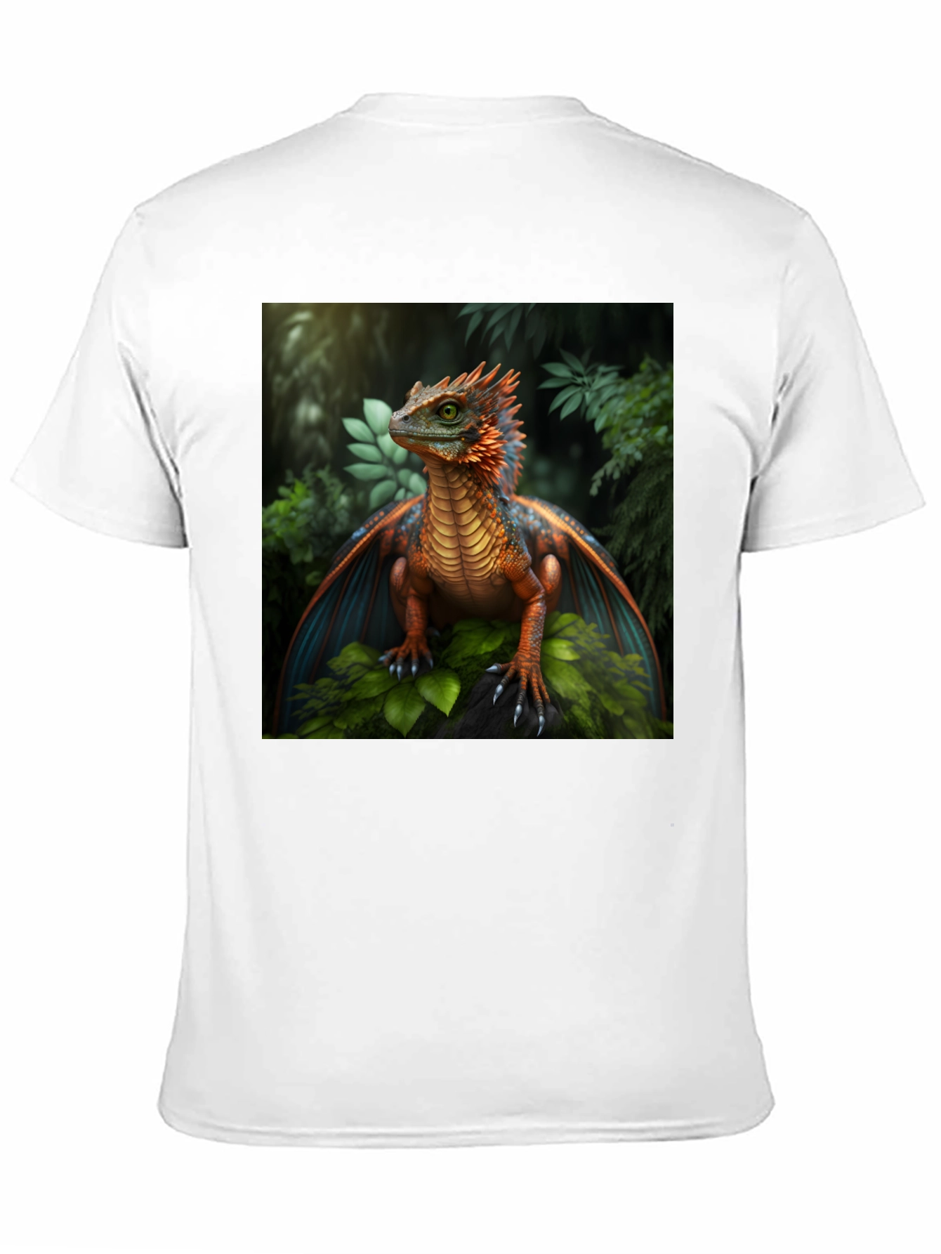 Dragon Graphic Tee - Fantasy Creature Print