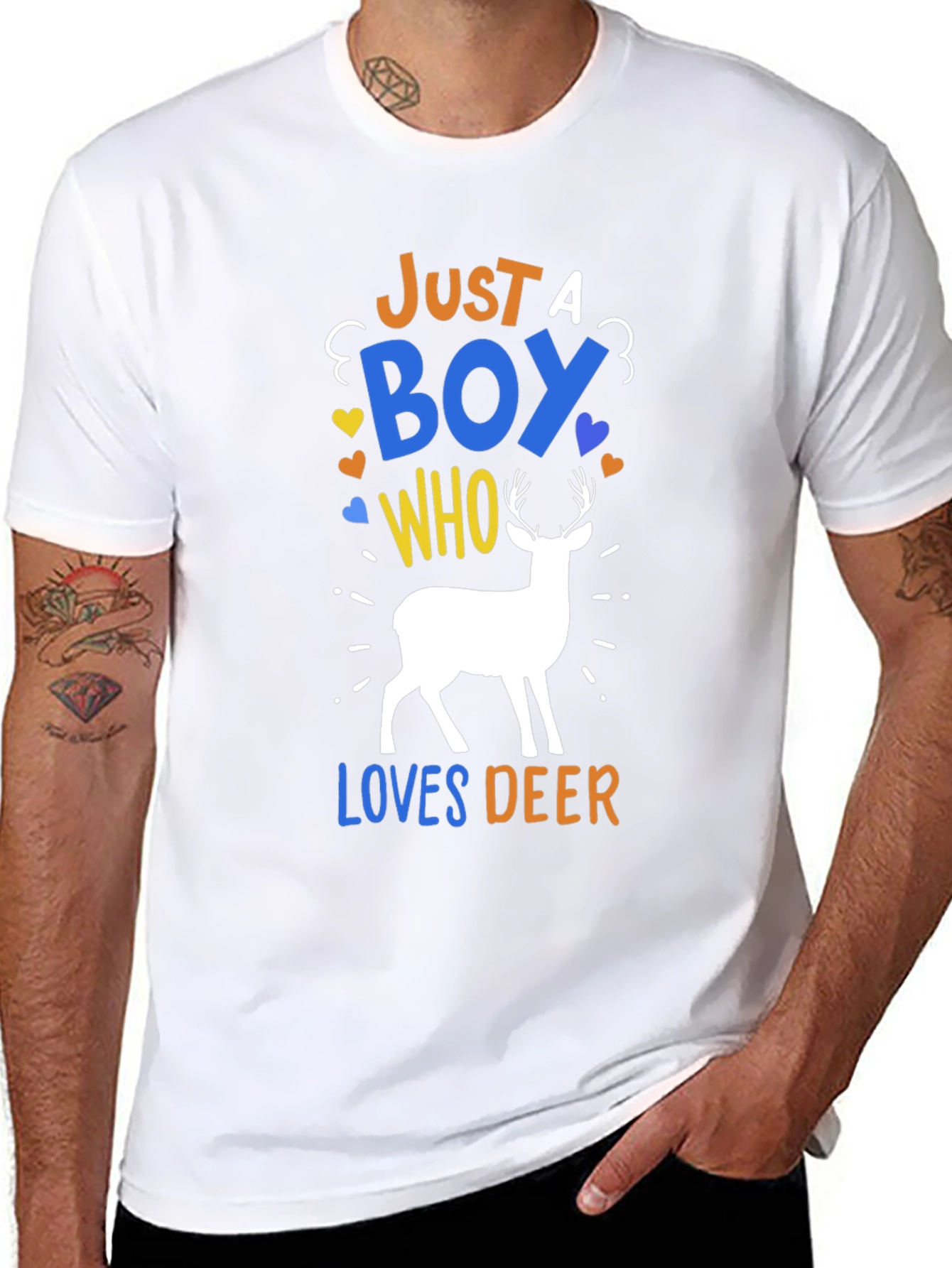 Just A Boy Who Loves Deer T-Shirt
