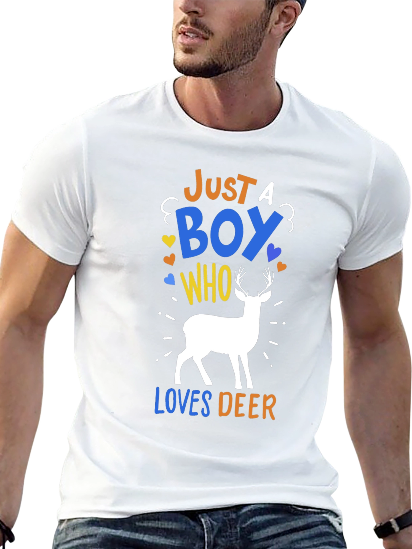 Just A Boy Who Loves Deer T-Shirt