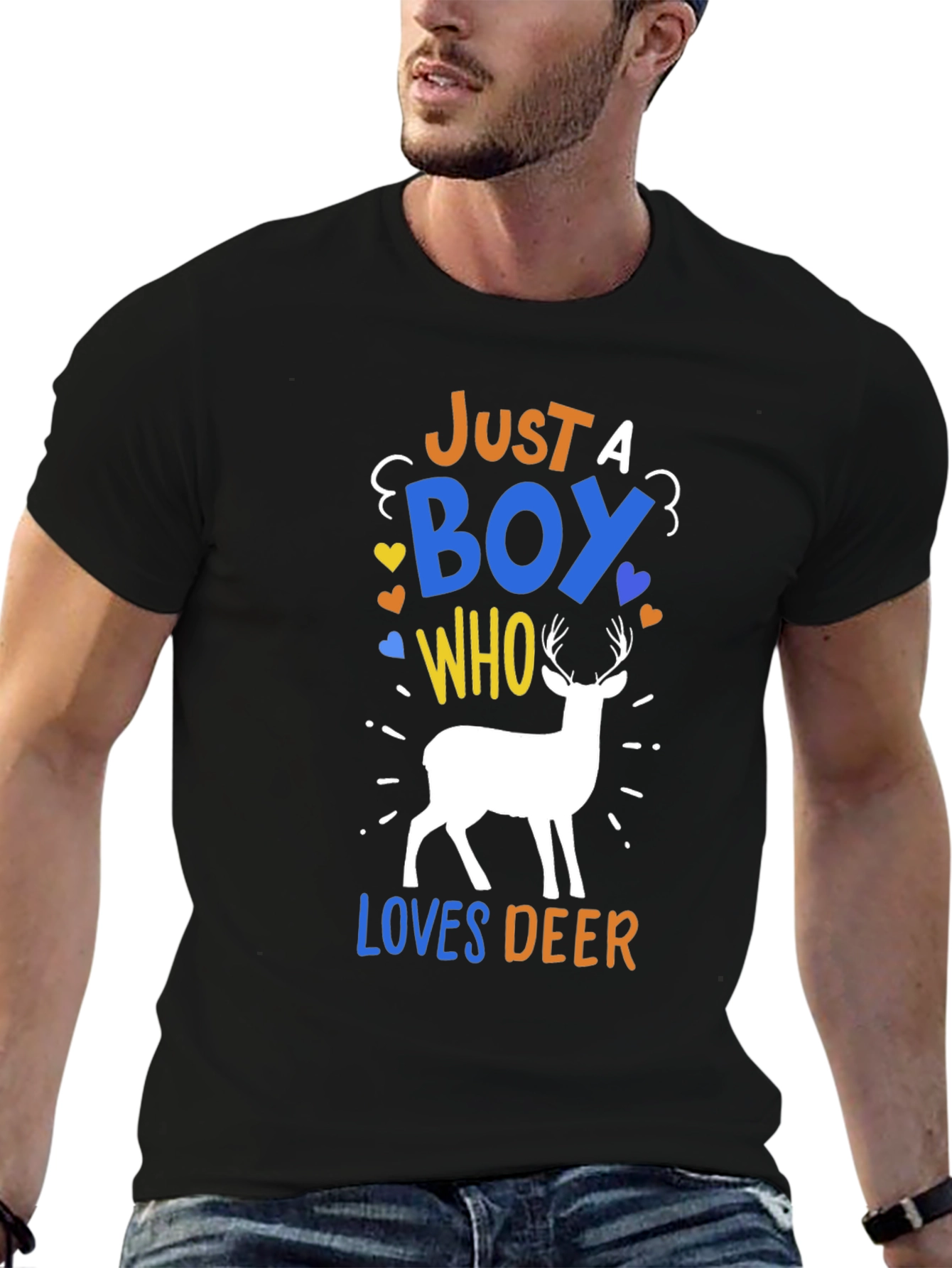 Just A Boy Who Loves Deer T-Shirt