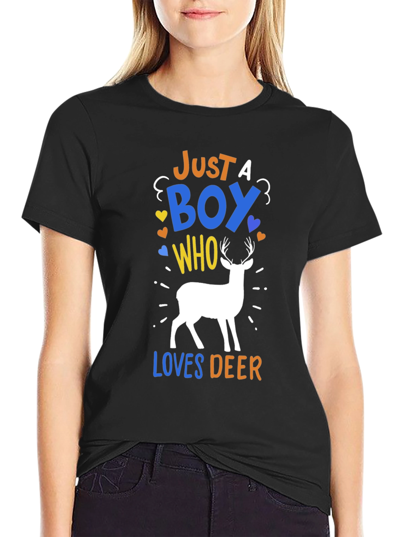 Just A Boy Who Loves Deer T-Shirt