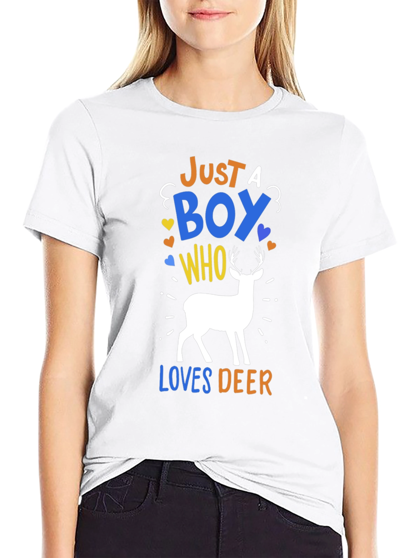 Just A Boy Who Loves Deer T-Shirt