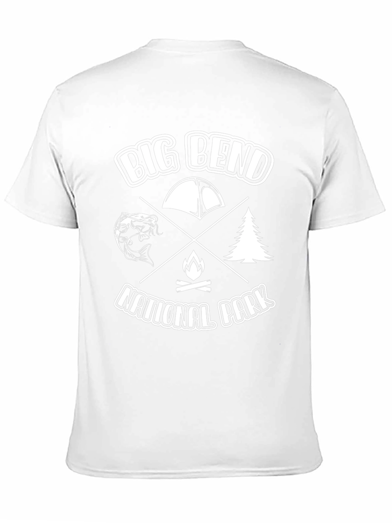 Big Bend National Park Black Graphic Tee