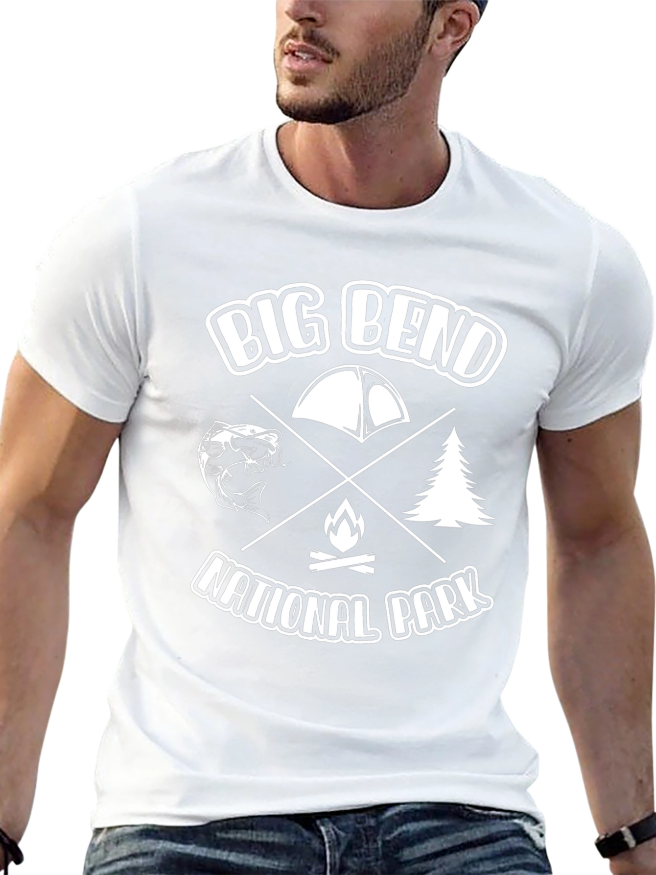 Big Bend National Park Black Graphic Tee