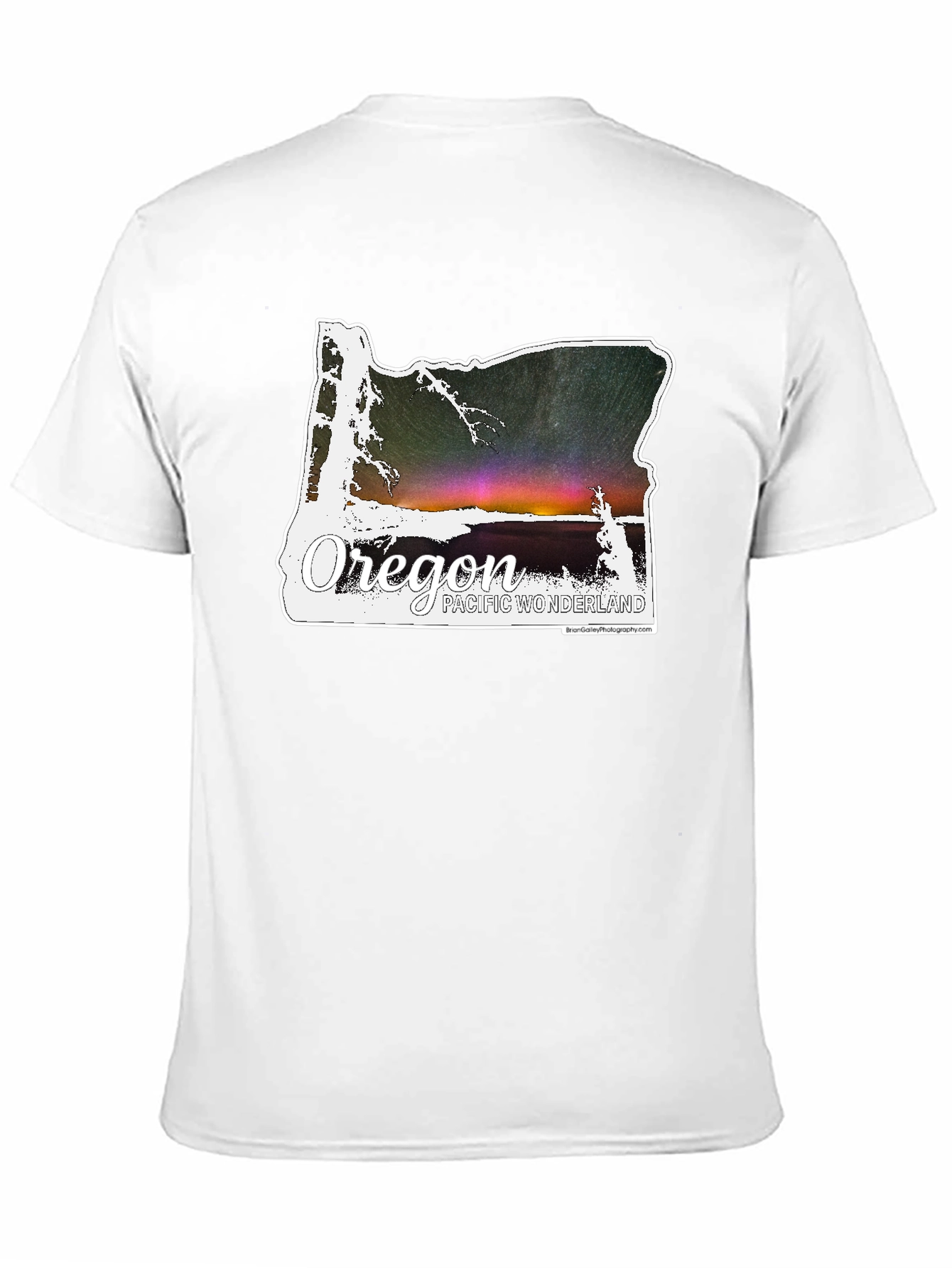 Oregon Pacific Wonderland Graphic Tee - Black